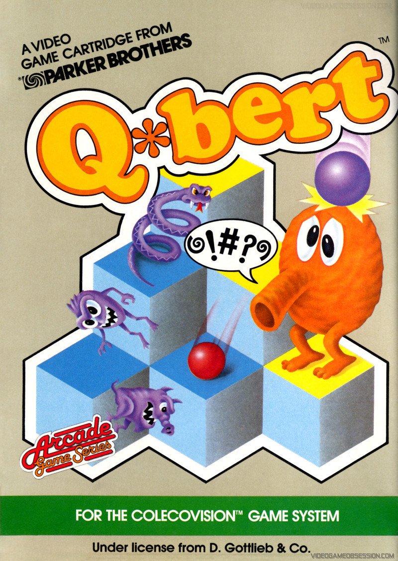 Q*bert - Colecovision or ADAM