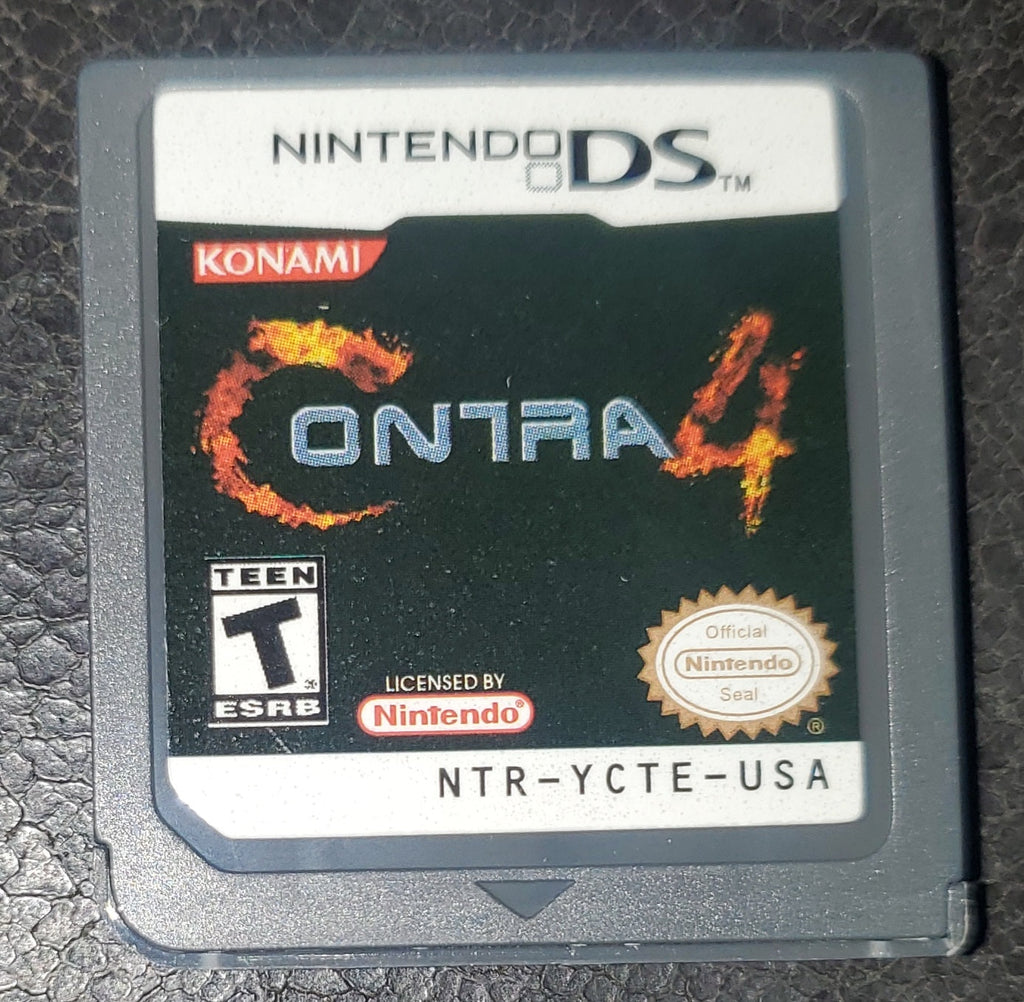 Contra 4 NDS Video Game Cartridge Nintendo DS 2007