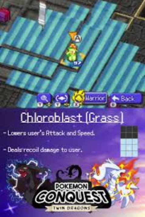 Pokemon Conquest Twin Dragons NDS Nintendo DS ROM Hack Video Game
