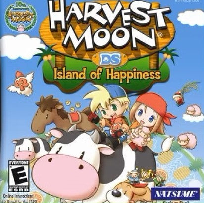 Harvest Moon DS Island of Happiness NDS Video Game Nintendo DS 2007
