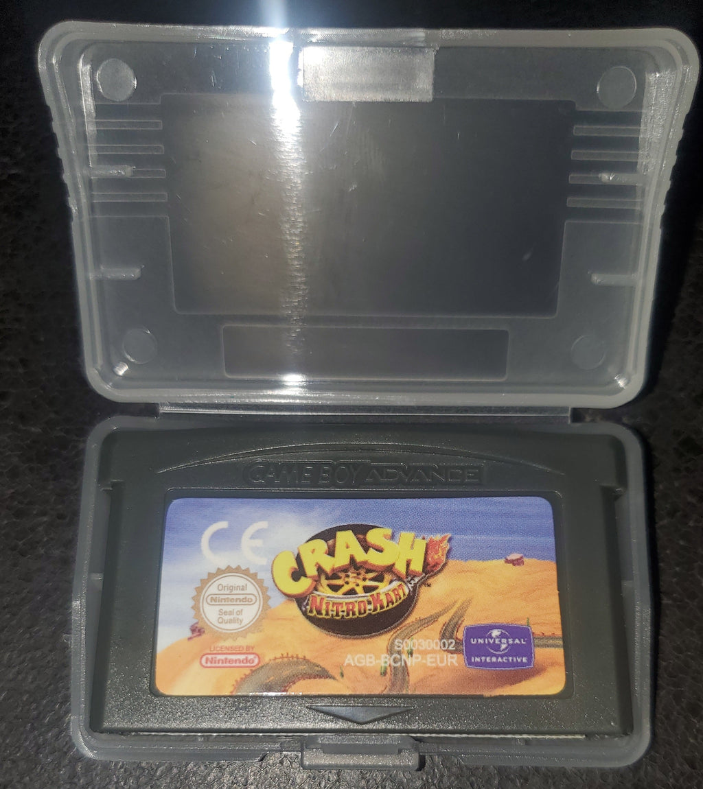 Crash Nitro Kart GBA Video Game Boy Advance Nintendo 2003