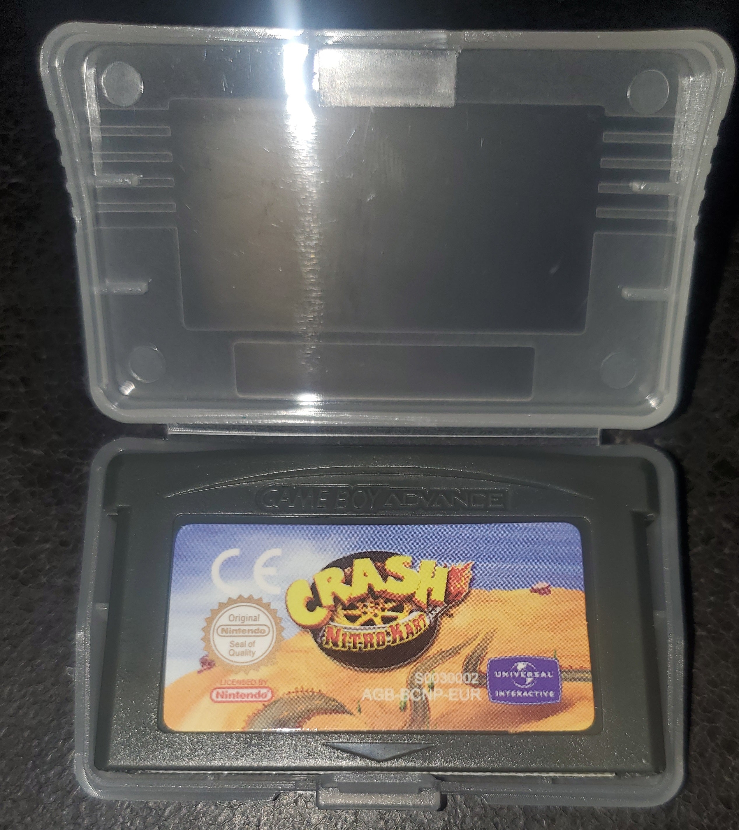 Crash Nitro Kart GBA Video Game Boy Advance Nintendo 2003