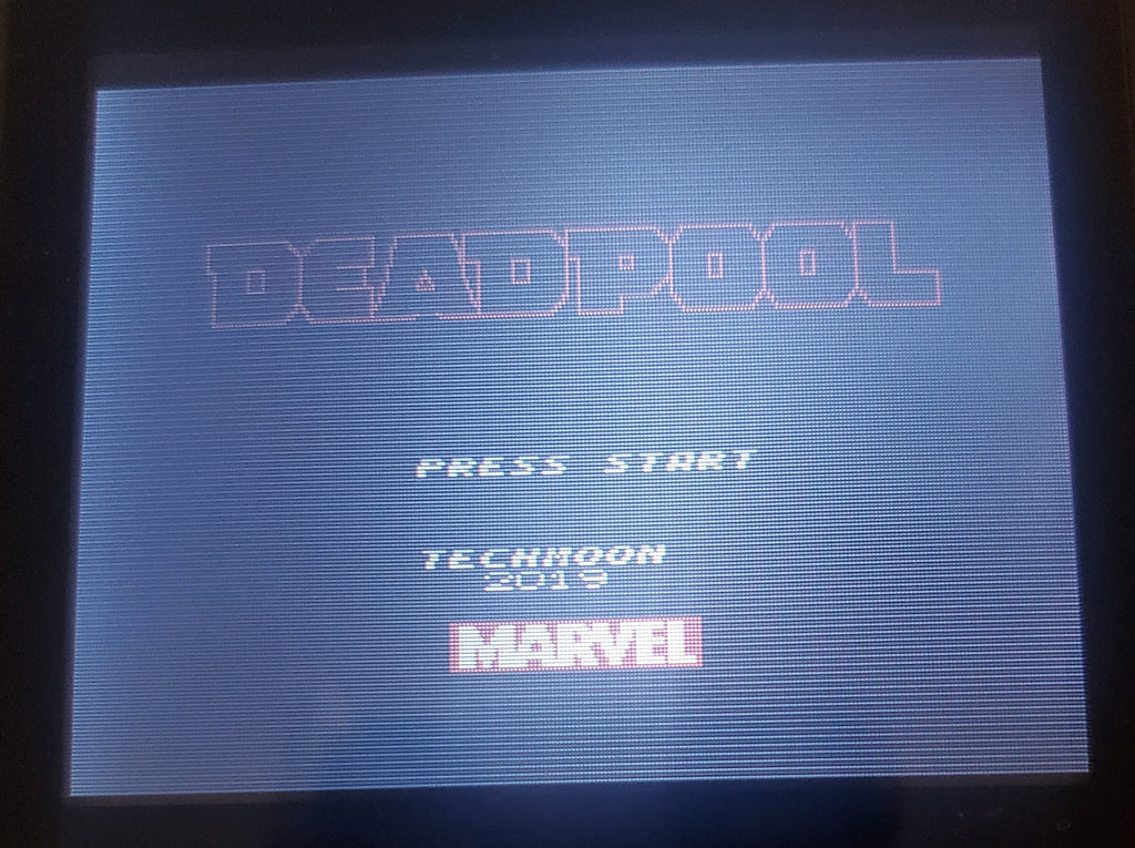 Deadpool GBA Video Game Cartridge Game Boy Advance 2019 Nintendo