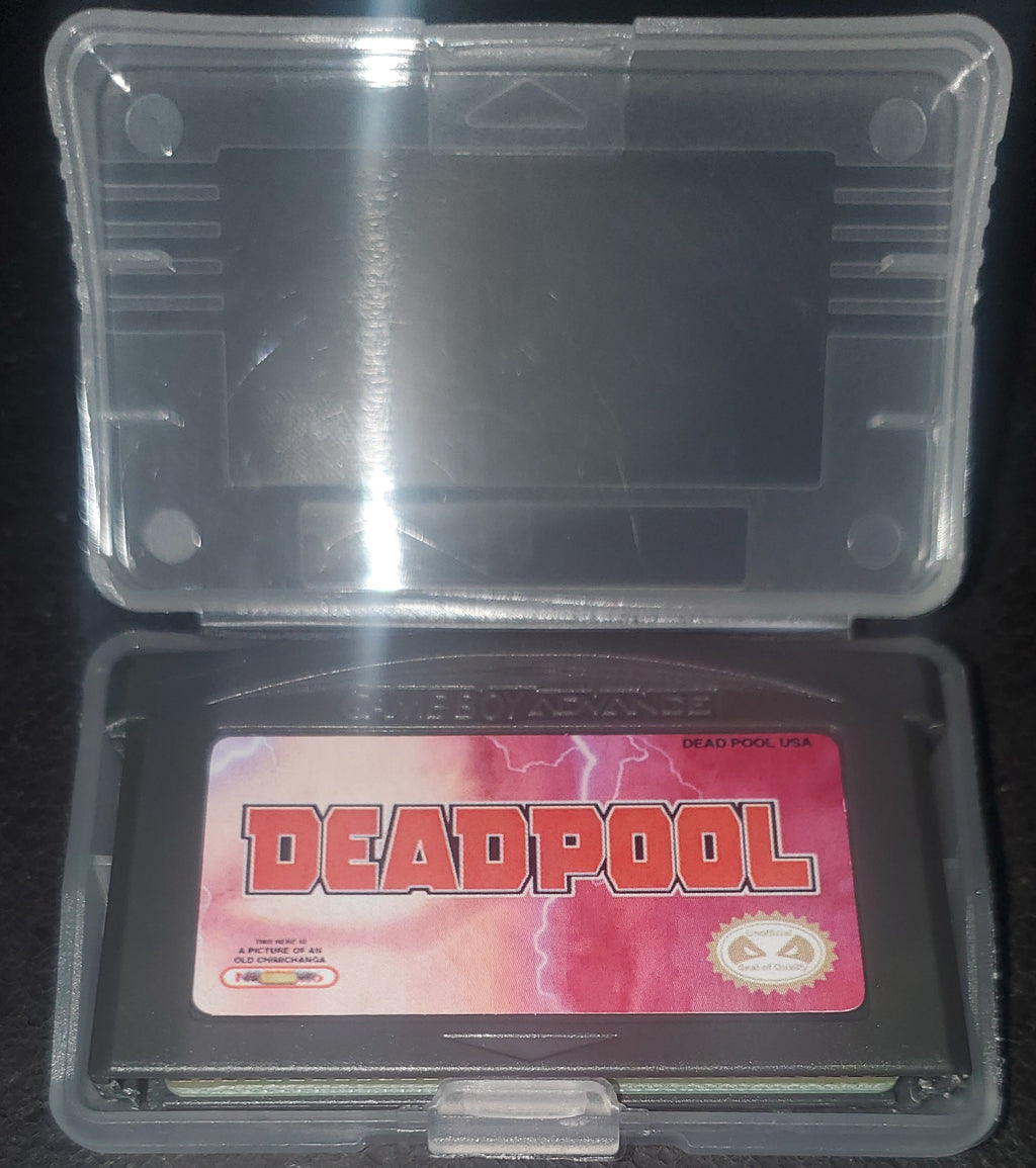 Deadpool GBA Video Game Cartridge Game Boy Advance 2019 Nintendo