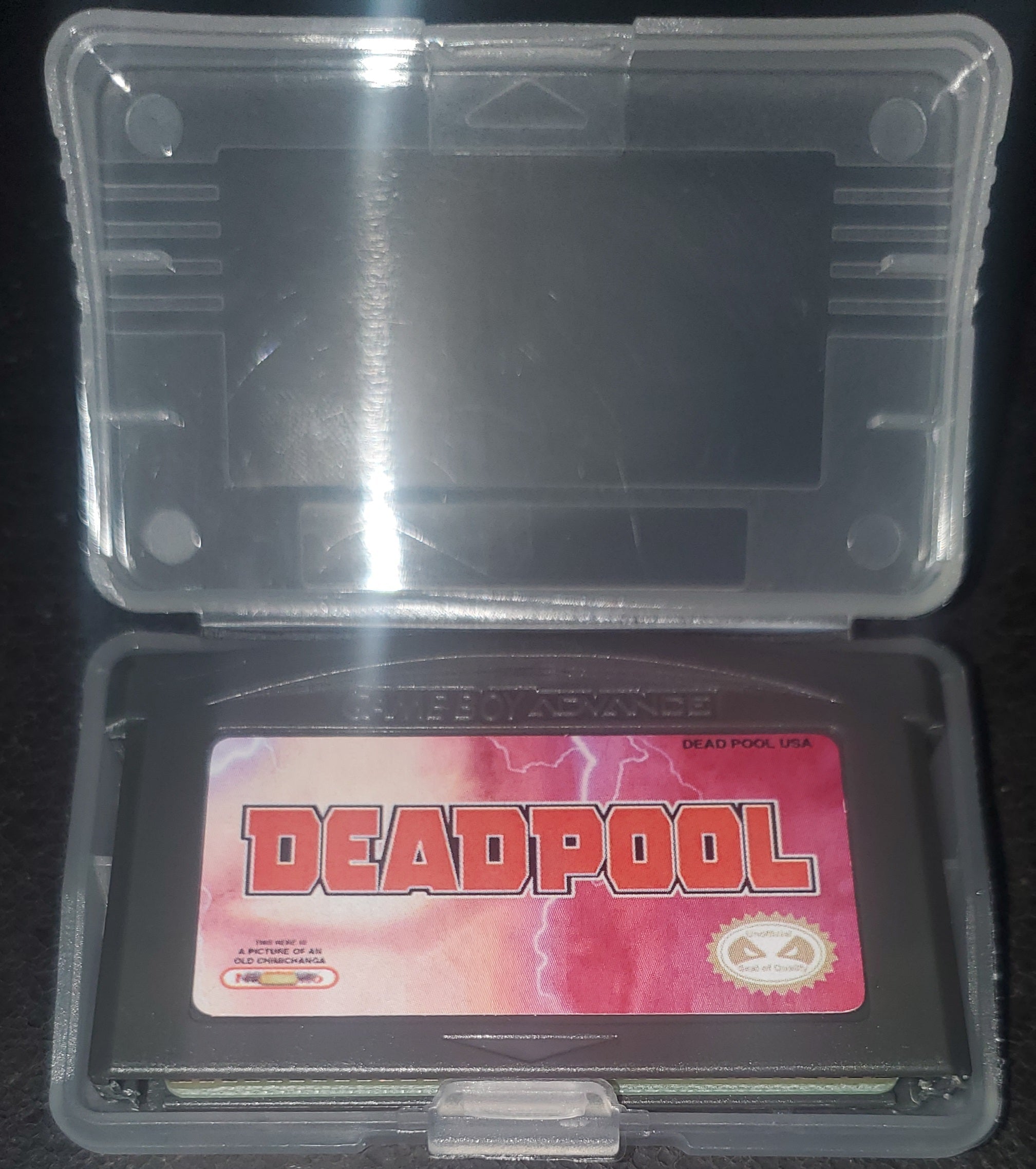 Deadpool GBA Video Game Cartridge Game Boy Advance 2019 Nintendo