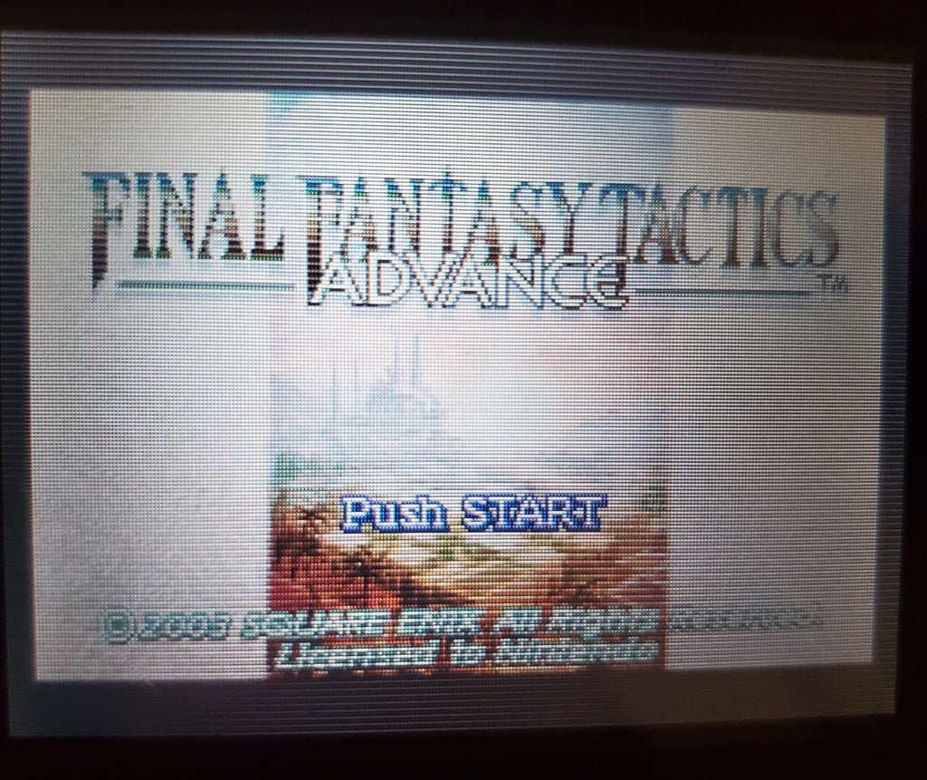 Final Fantasy Tactics Advance GBA Video Game Boy Advance FFTA 2003