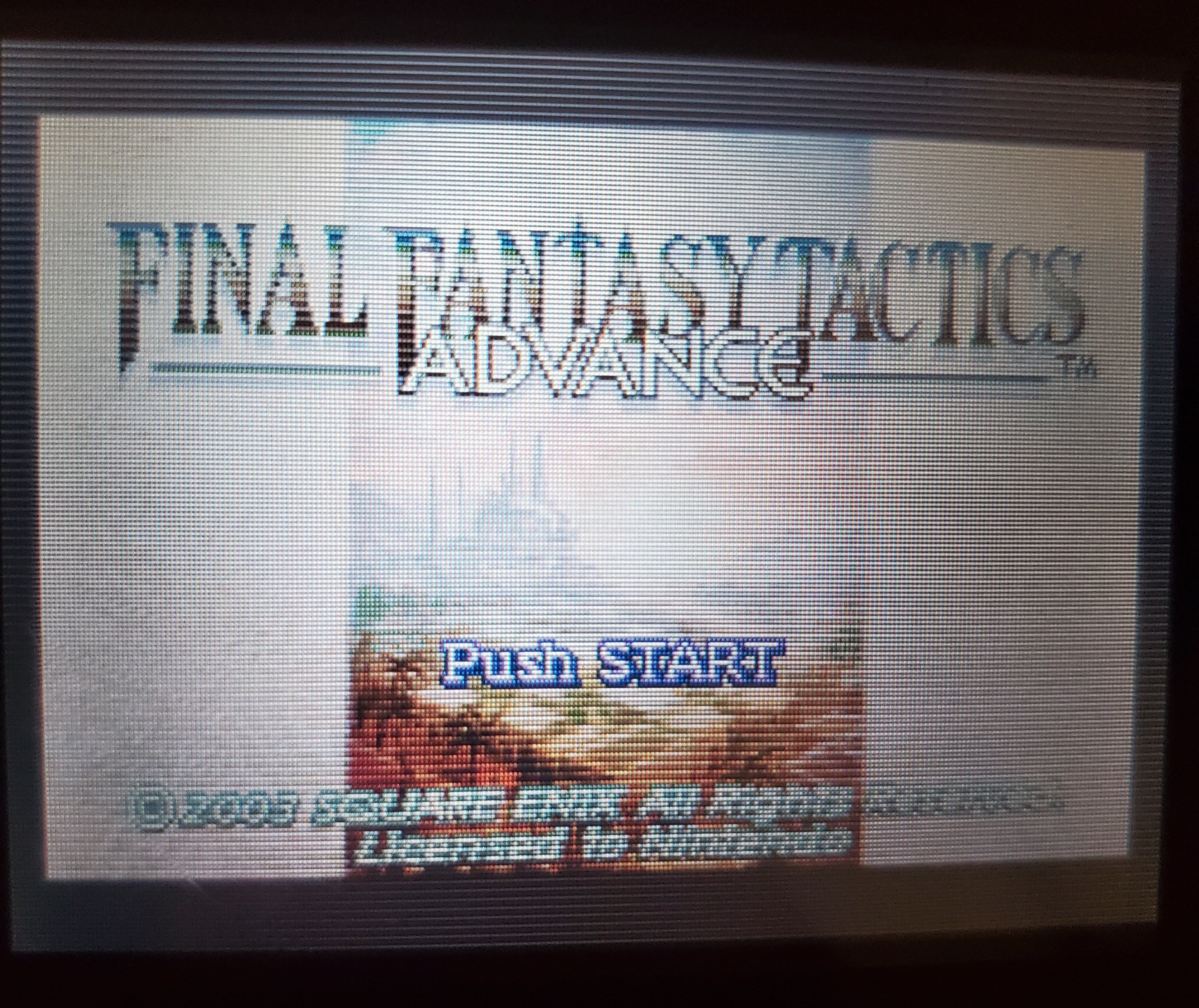 Final Fantasy Tactics Advance GBA Video Game Boy Advance FFTA 2003