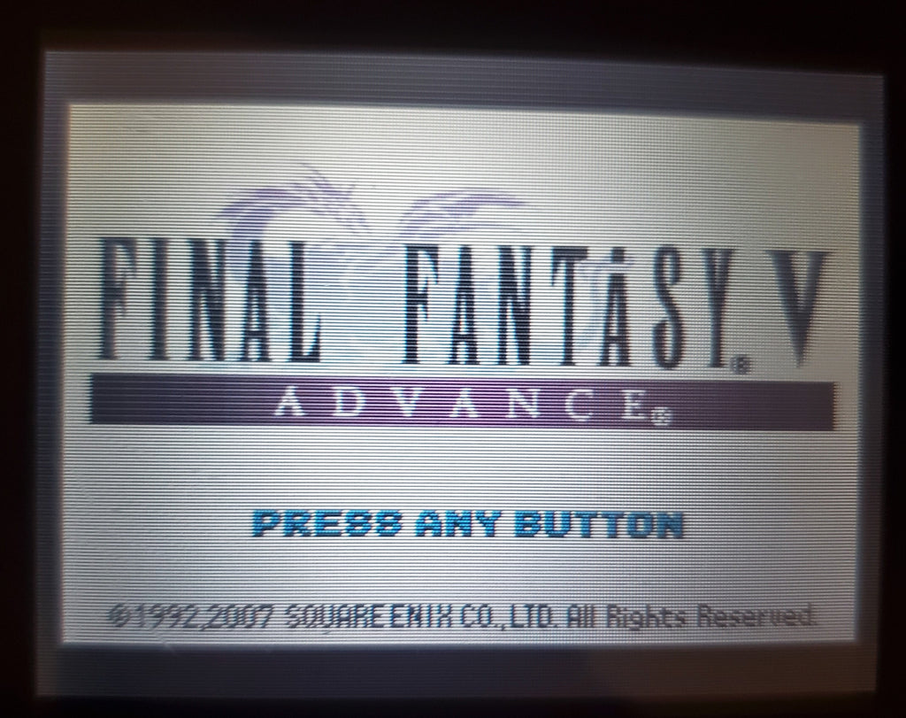 Final Fantasy V 5 Advance GBA Video Game Boy Advance Nintendo 2006