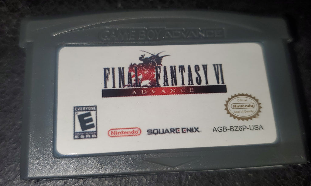 Final Fantasy VI 6 Advance GBA Video Game Boy Advance Nintendo 2005