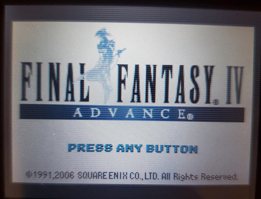 Final Fantasy IV 4 Advance GBA Video Game Boy Advance Nintendo 2005