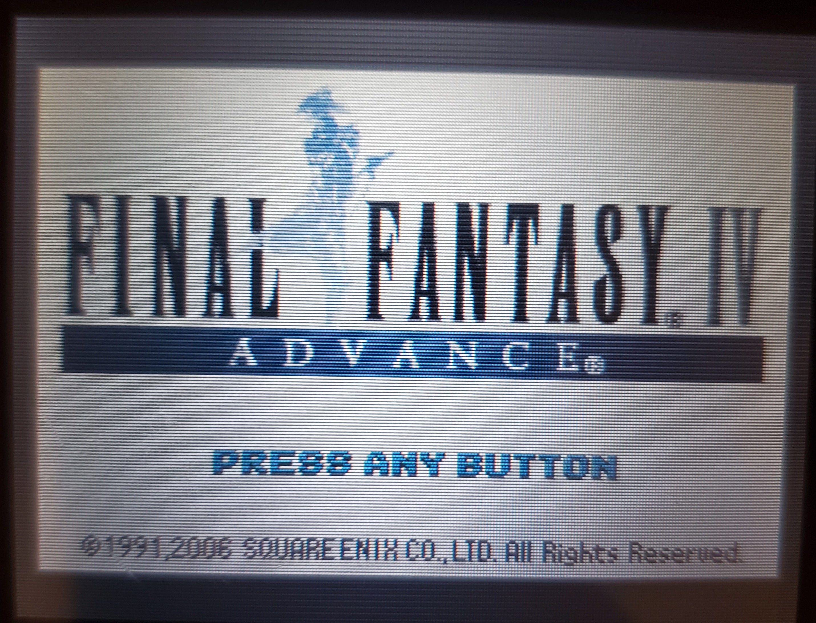 Final Fantasy IV 4 Advance GBA Video Game Boy Advance Nintendo 2005