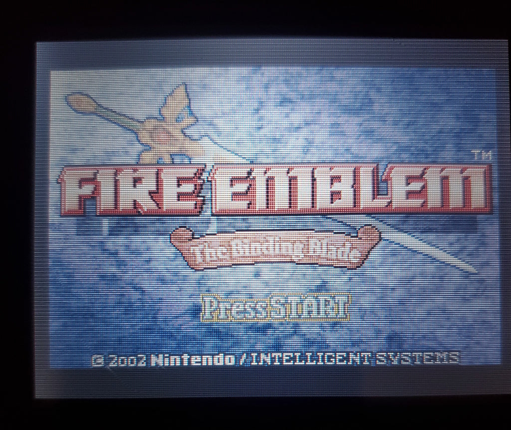 Fire Emblem The Binding Blade GBA Video Game Gameboy Advance Nintendo
