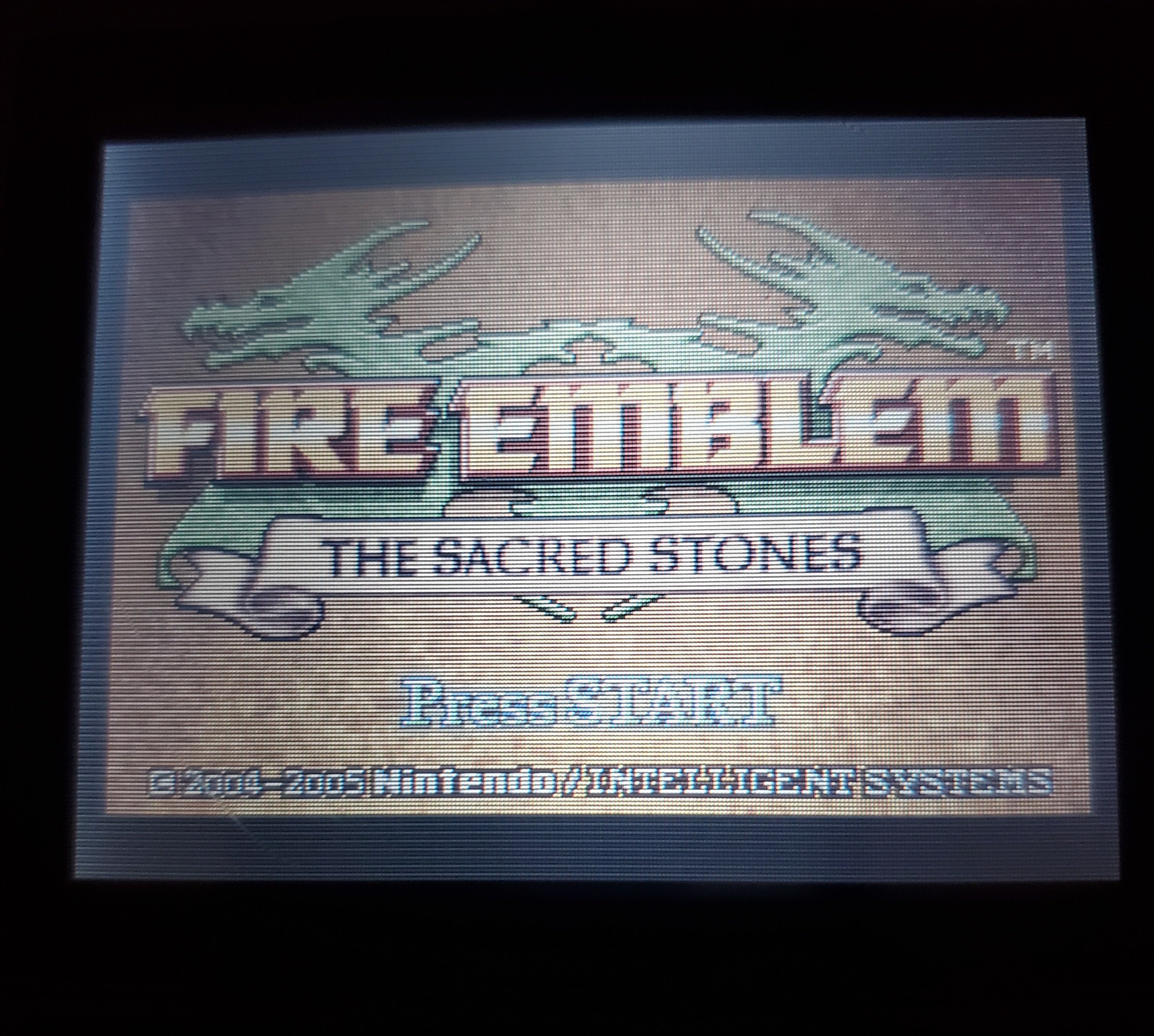 Fire Emblem The Sacred Stones GBA Video Game Game Boy Advance 2005