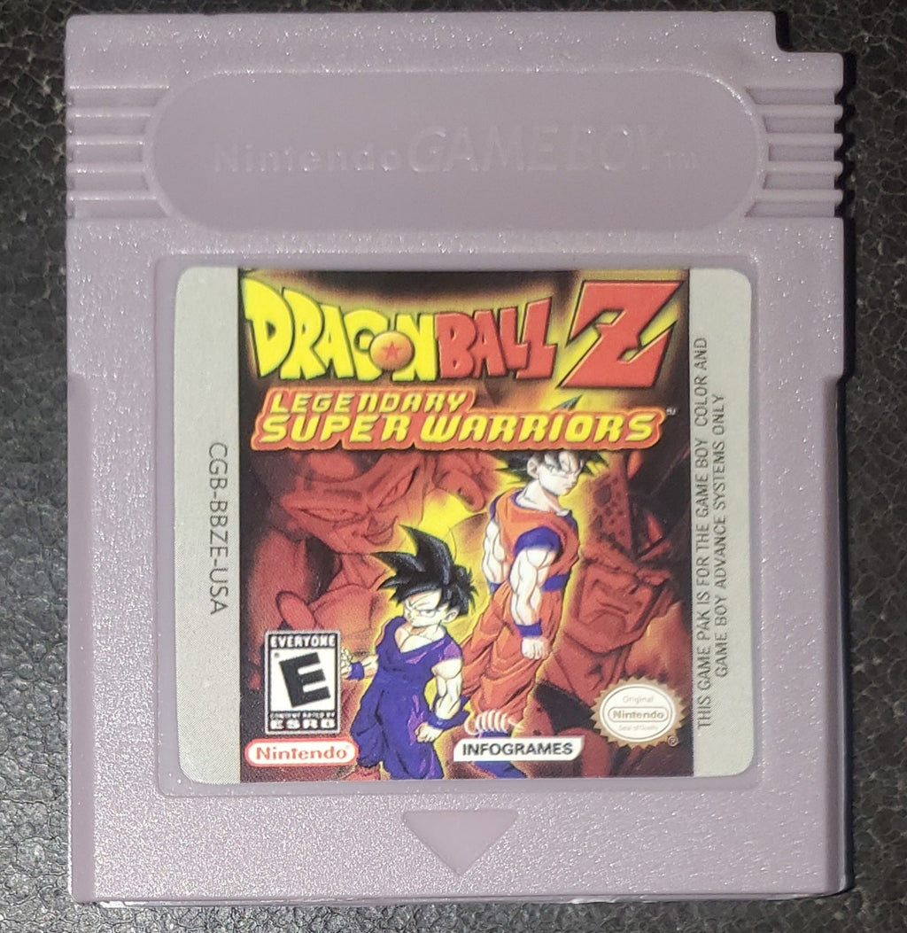 Dragonball Z Legendary Super Warriors GBC Video Game Boy Color DBZ 2002