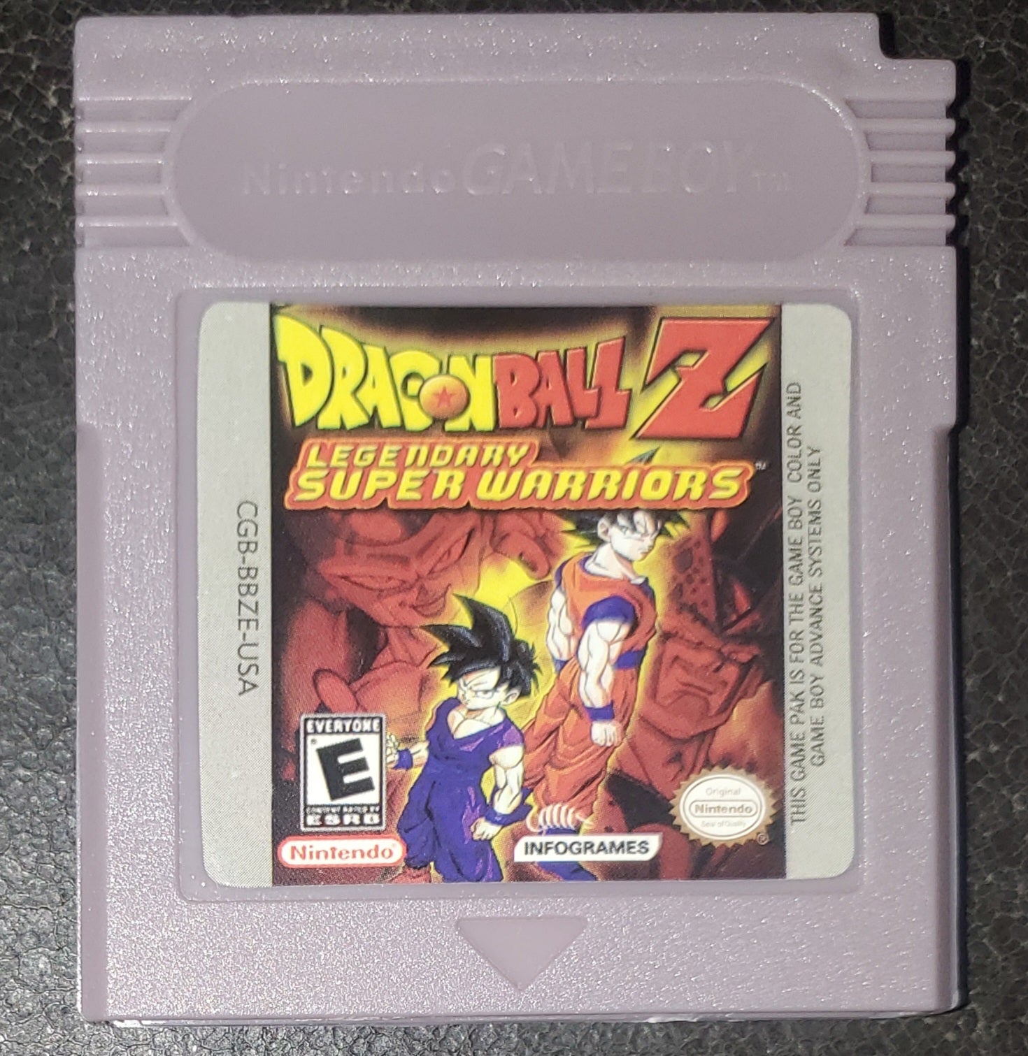Dragonball Z Legendary Super Warriors GBC Video Game Boy Color DBZ 2002