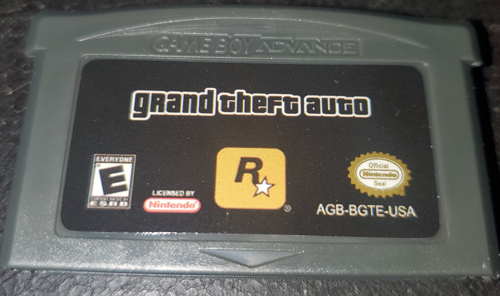 Grand Theft Auto Advance GTA GBA Video Game Boy Advance Nintendo 2004