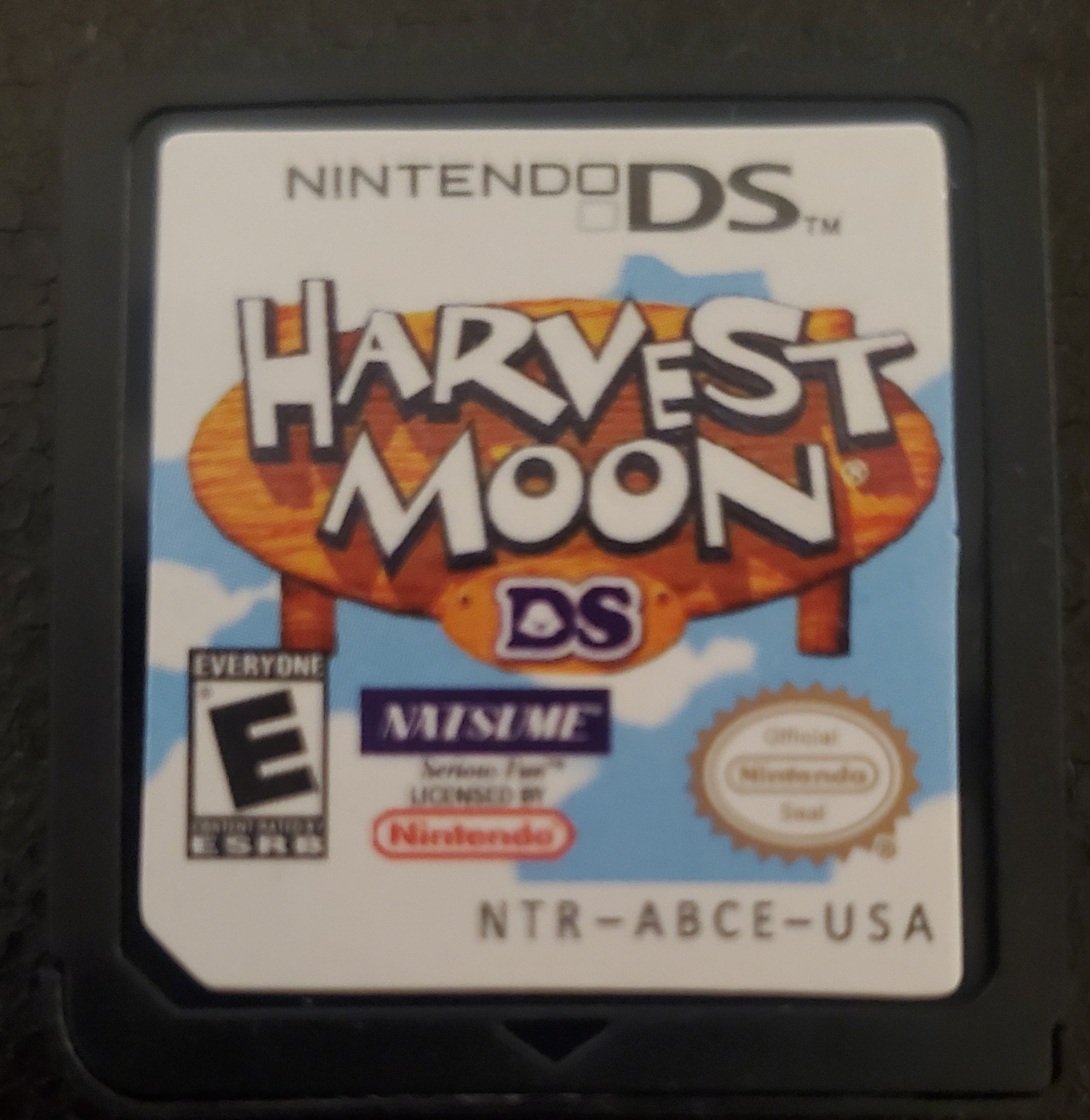 Harvest Moon DS NDS Video Game Cartridge Nintendo DS 2006
