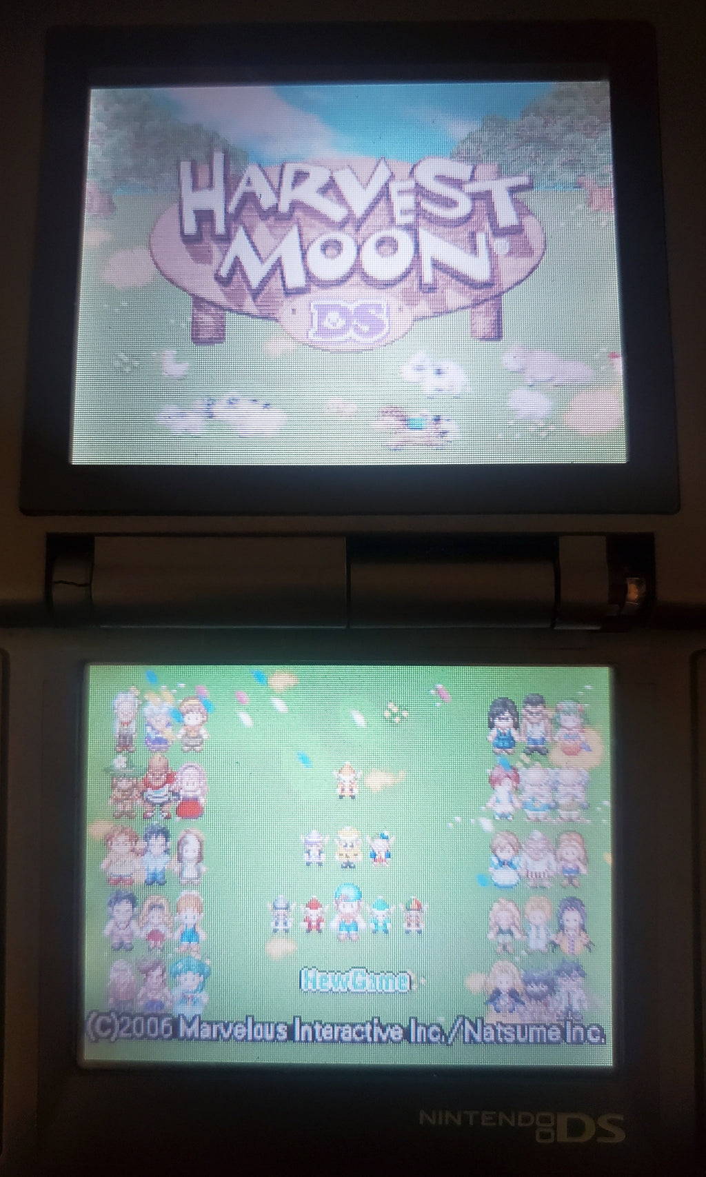 Harvest Moon DS NDS Video Game Cartridge Nintendo DS 2006