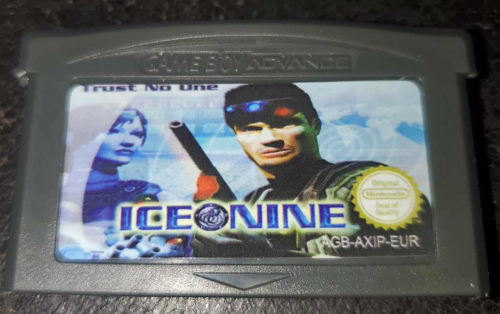 Ice Nine GBA Video Game Cartridge Nintendo Game Boy Advance 2005
