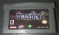 Invader GBA Video Game Cartridge Nintendo Game Boy Advance 2002