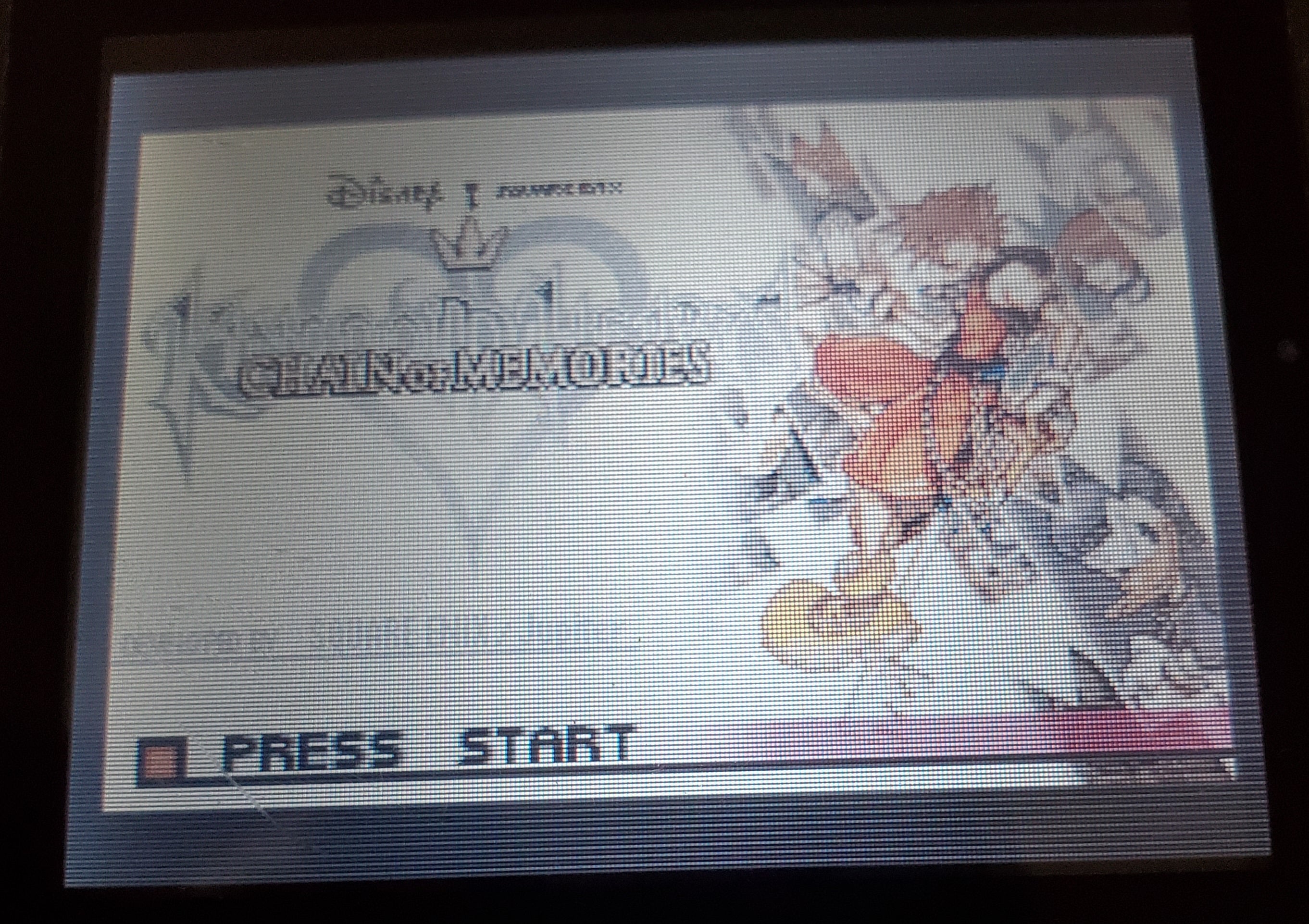 Kindgom Hearts Chain of Memories GBA Video Game Boy Advance 2001