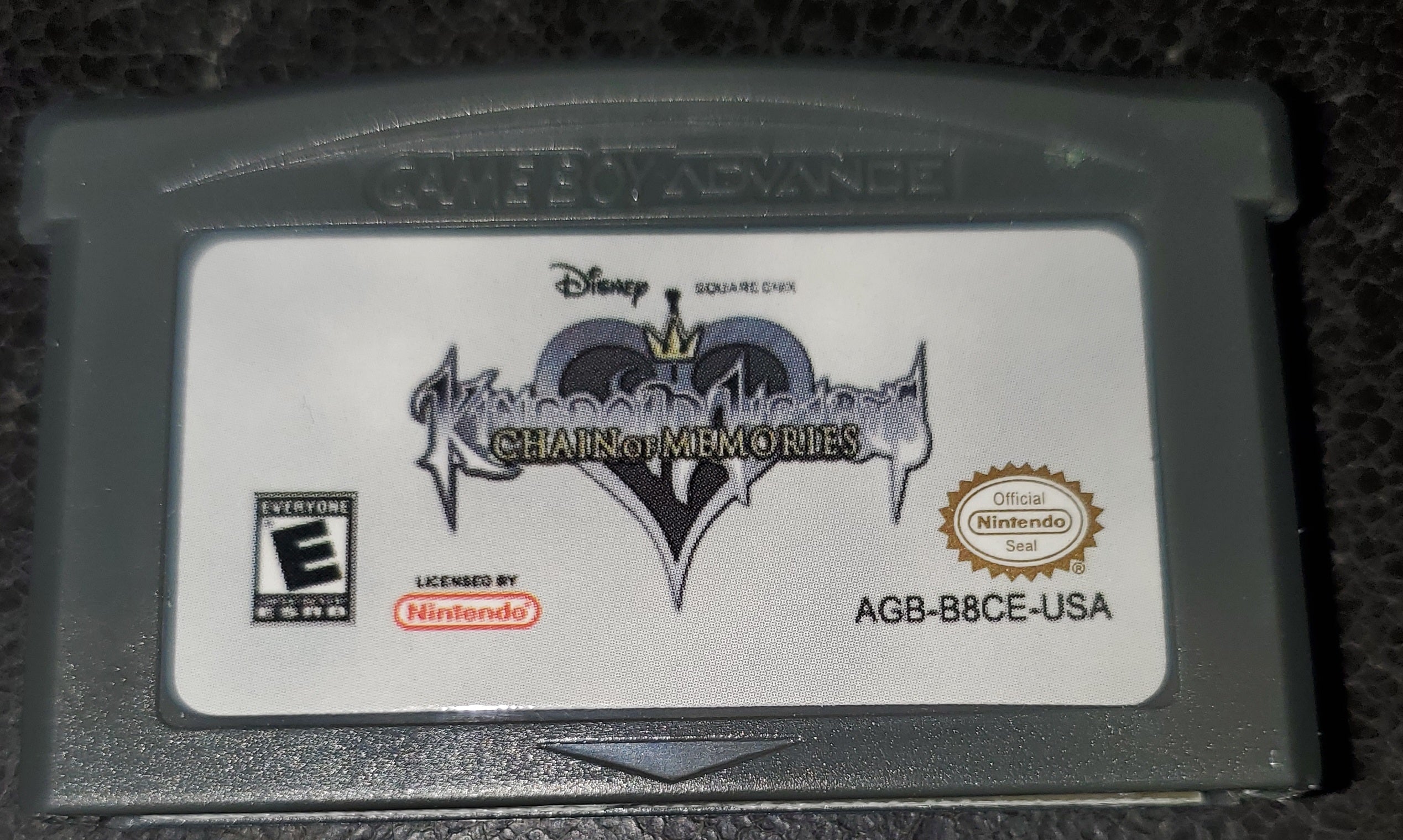 Kindgom Hearts Chain of Memories GBA Video Game Boy Advance 2001