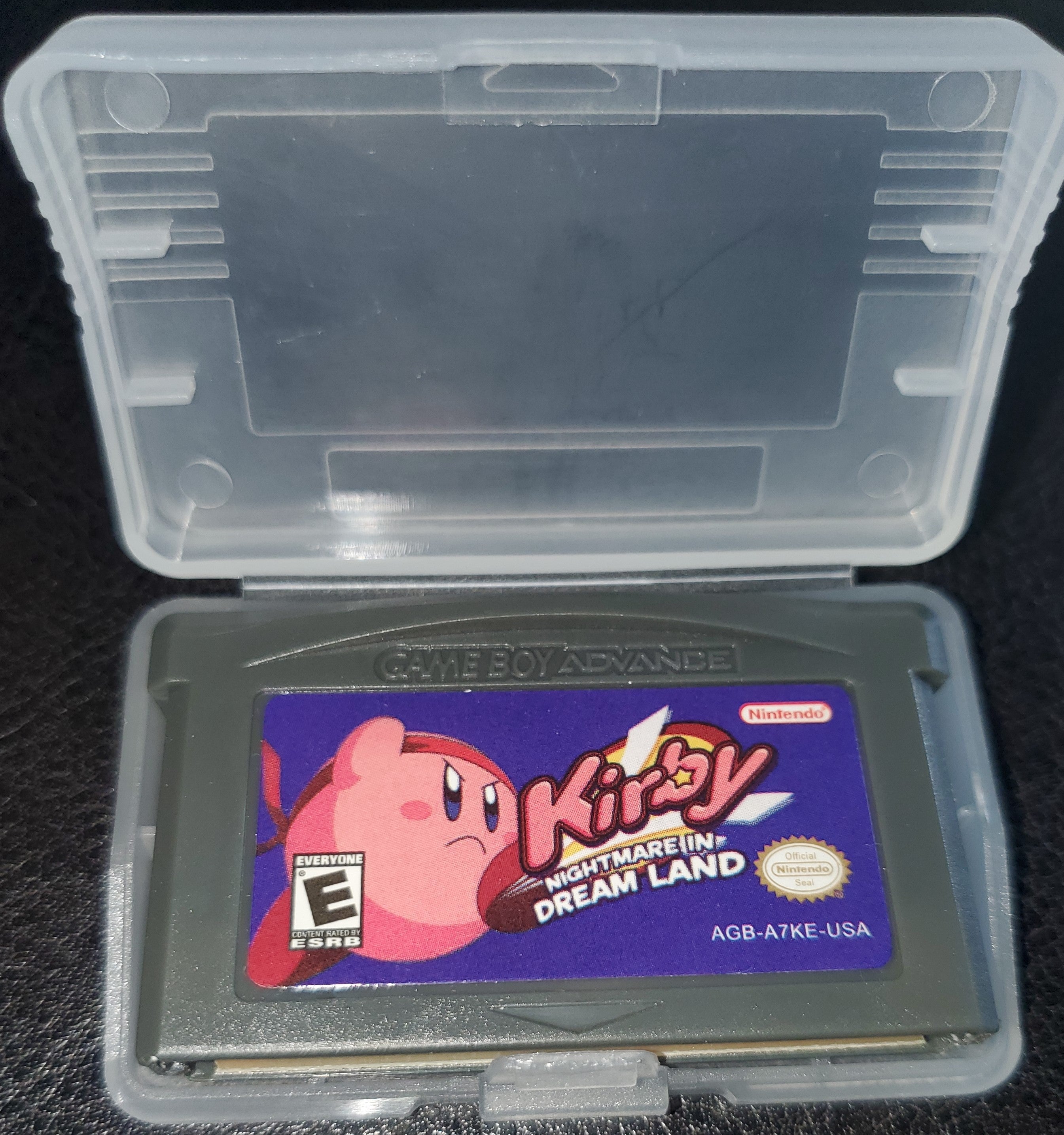 Kirby Nightmare in Dream Land GBA Video Game Boy Advance Ninendo 2002