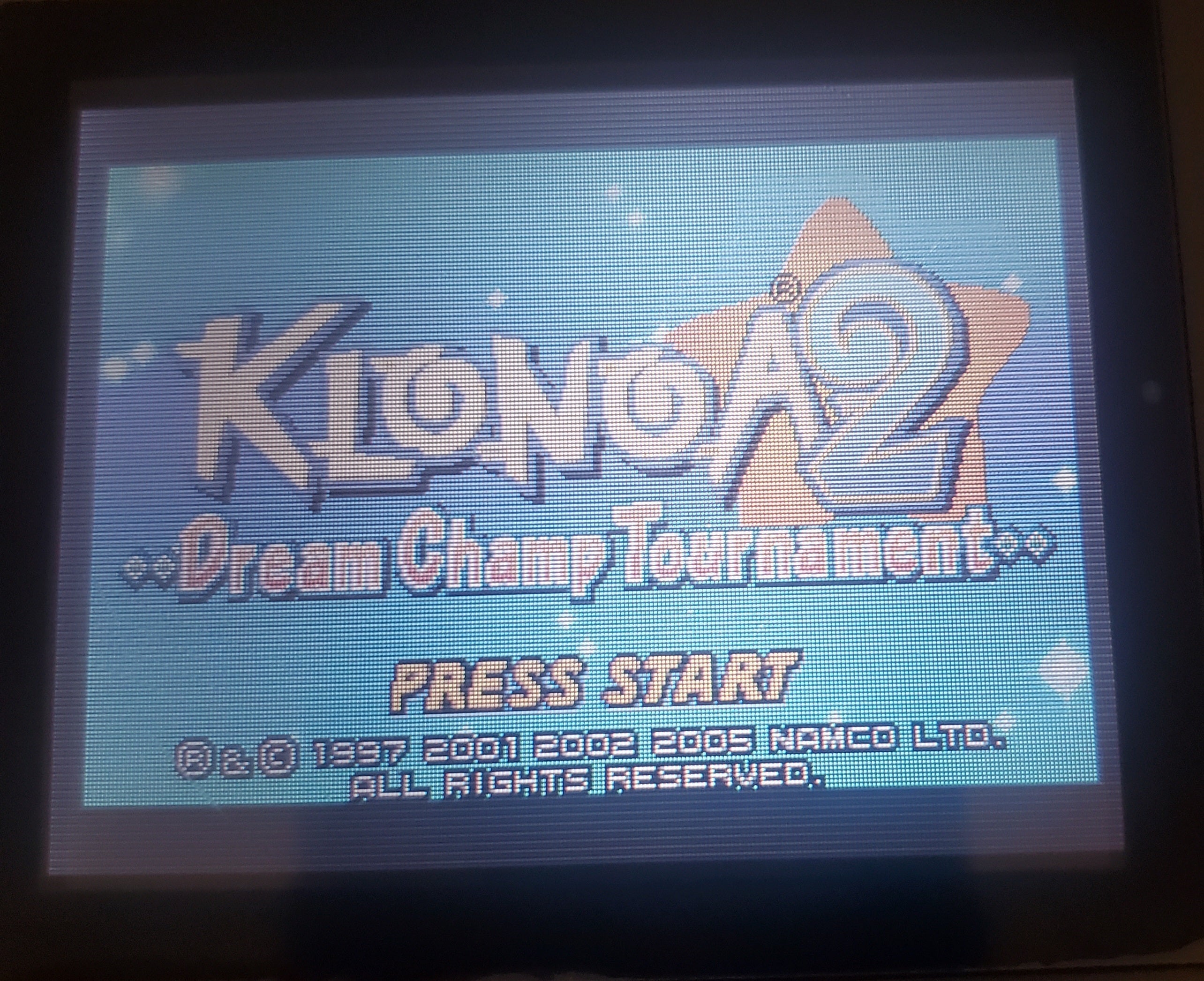 Klonoa 2 Dream Champ Tournament GBA Video Game Boy Advance 2005