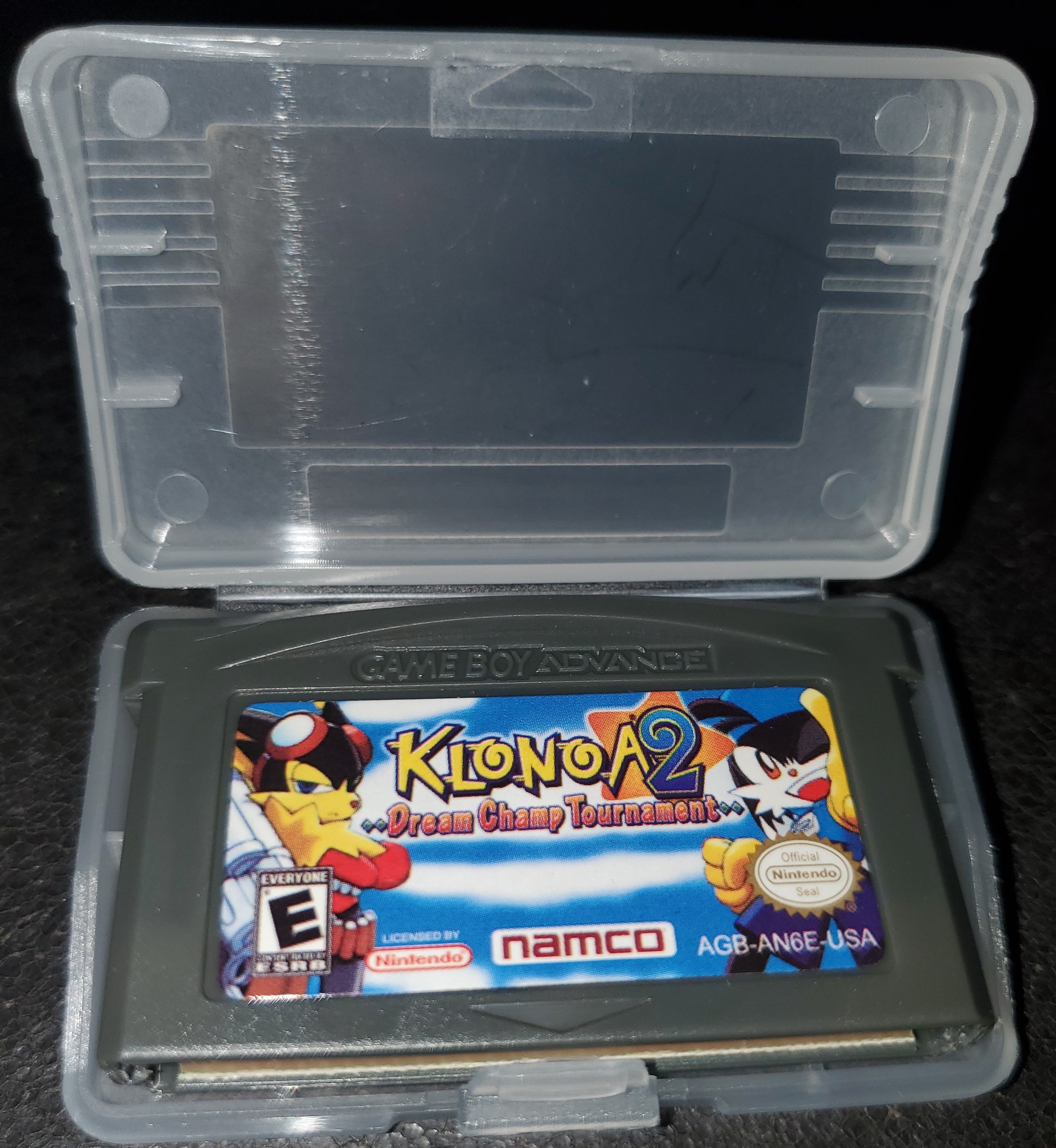Klonoa 2 Dream Champ Tournament GBA Video Game Boy Advance 2005