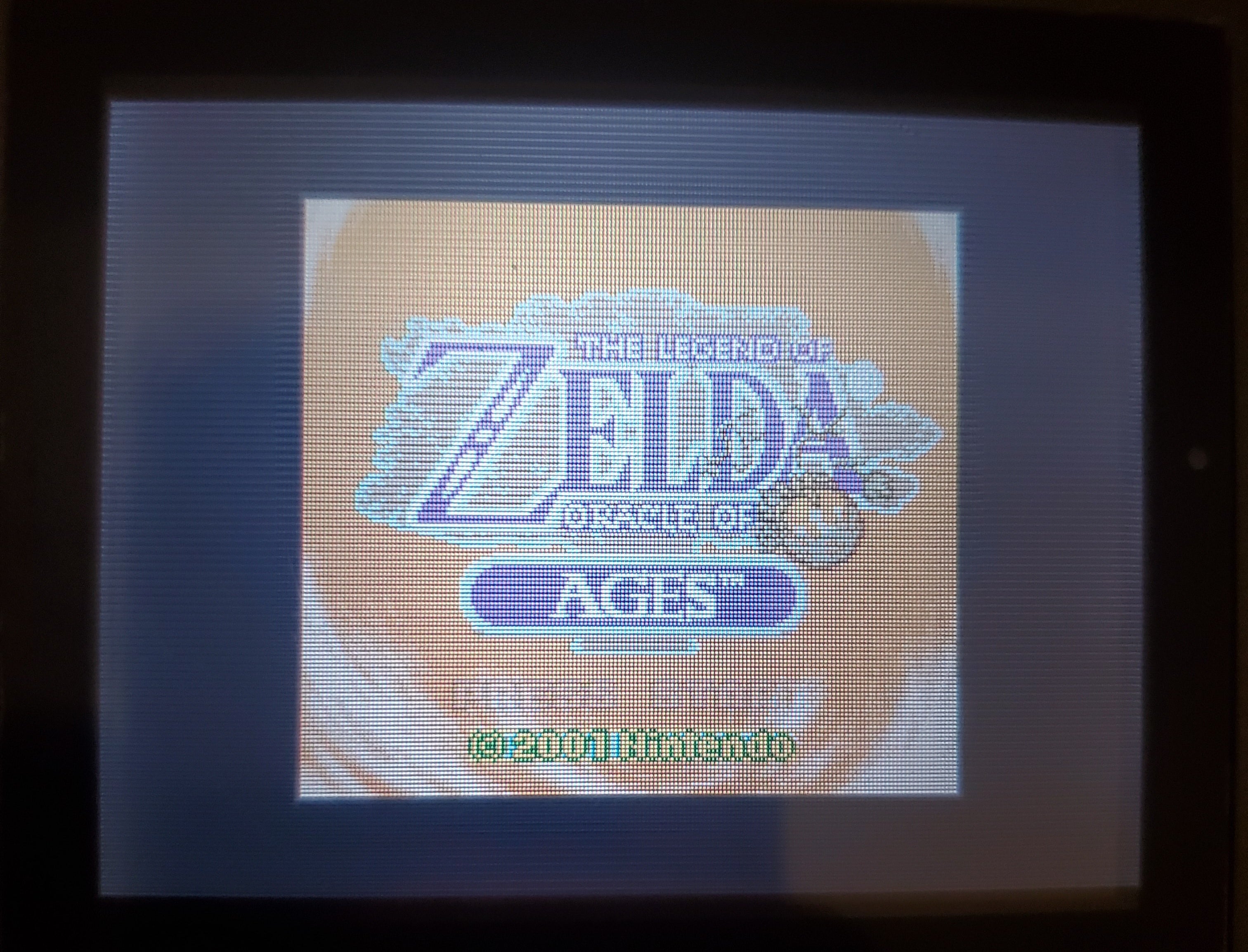 Legend of Zelda Oracle of Ages GBA Video Game Boy Advance Nintendo