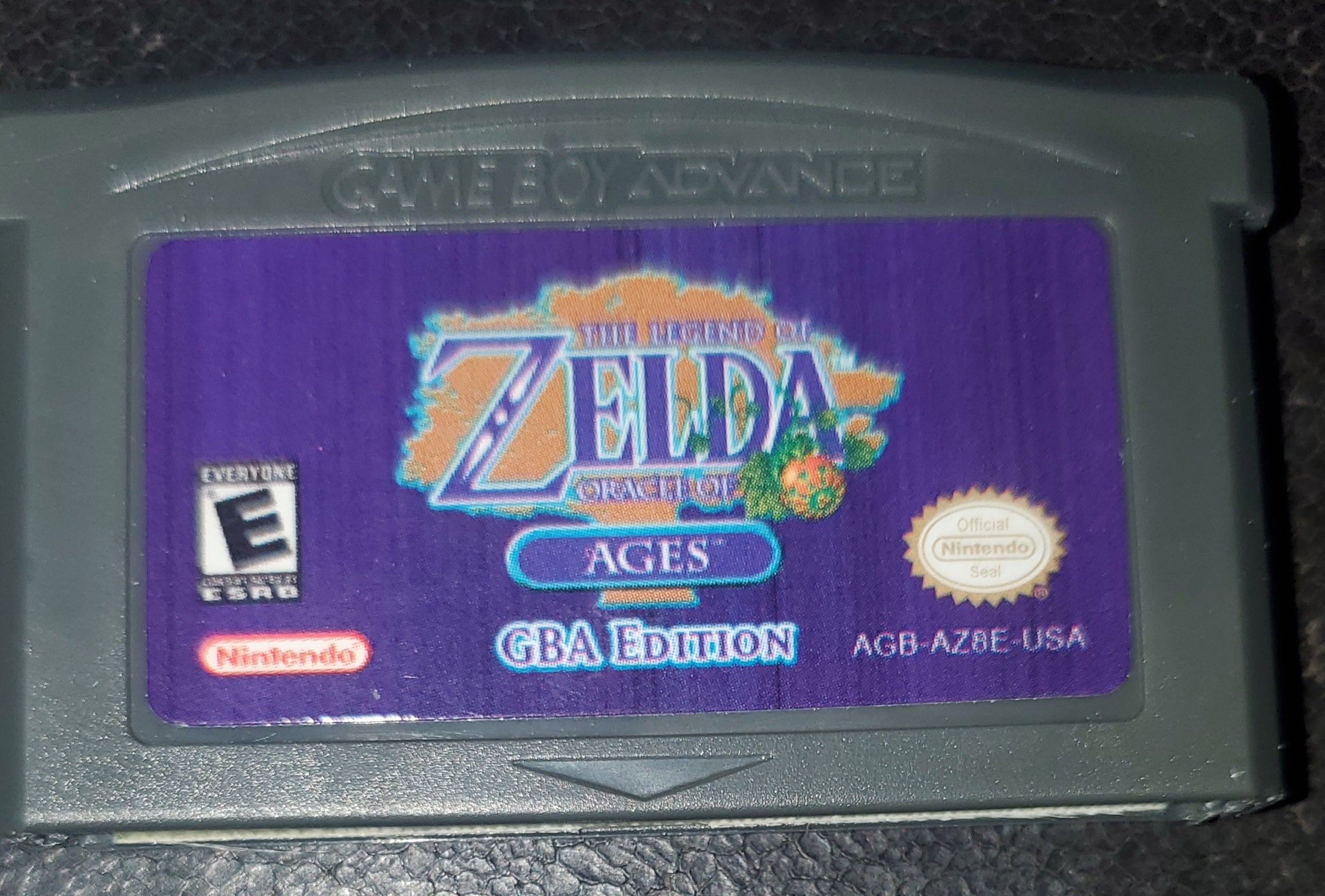 Legend of Zelda Oracle of Ages GBA Video Game Boy Advance Nintendo