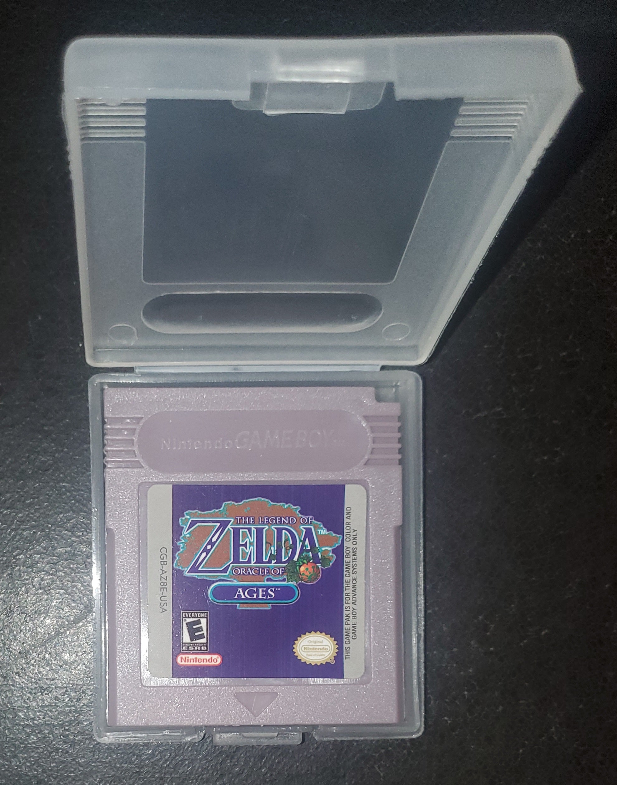 Legend of Zelda Oracle of Ages GBC Video Game Boy Color 2001