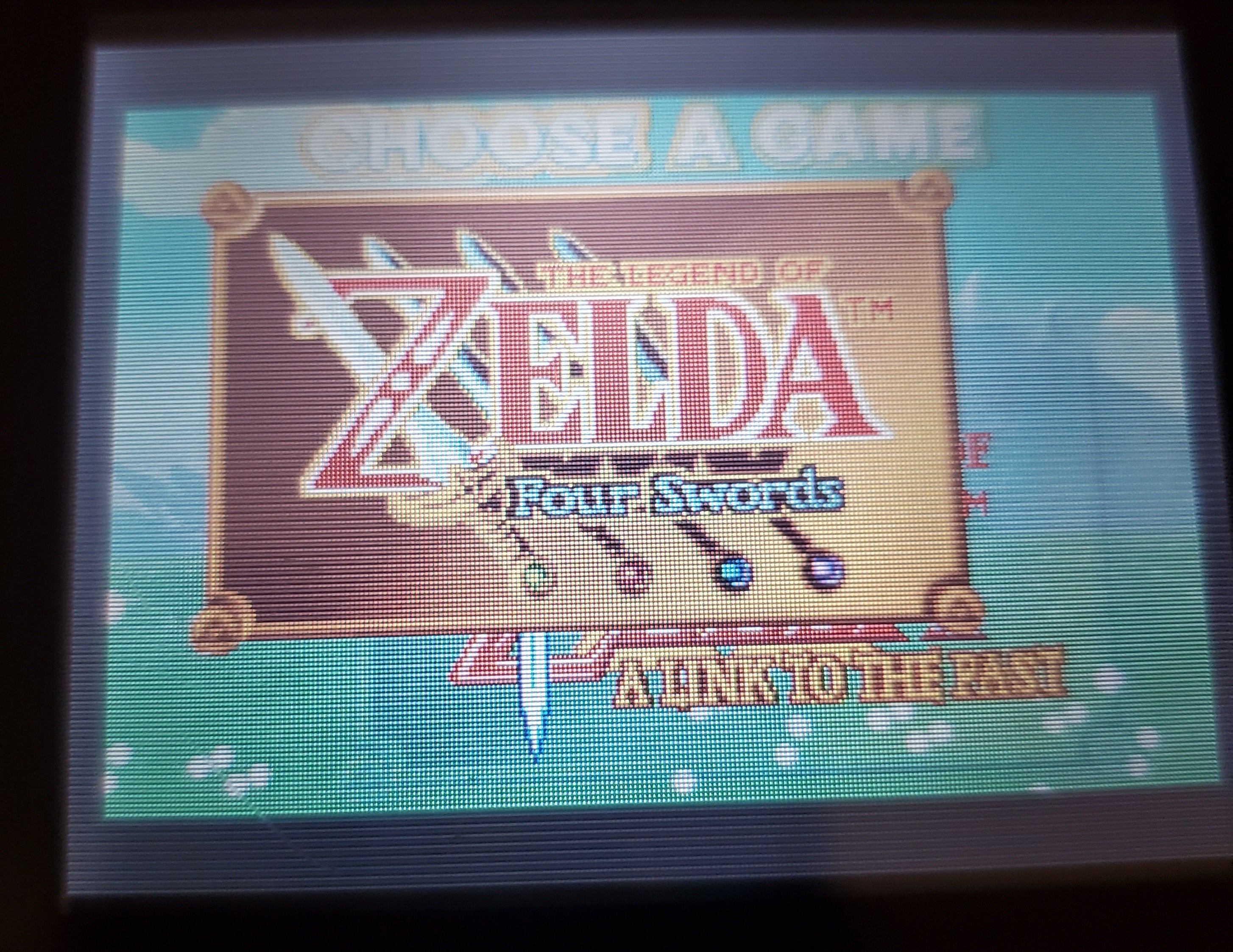 Legend of Zelda Link to the Past, 4 Swords GBA Video Game Boy Advance