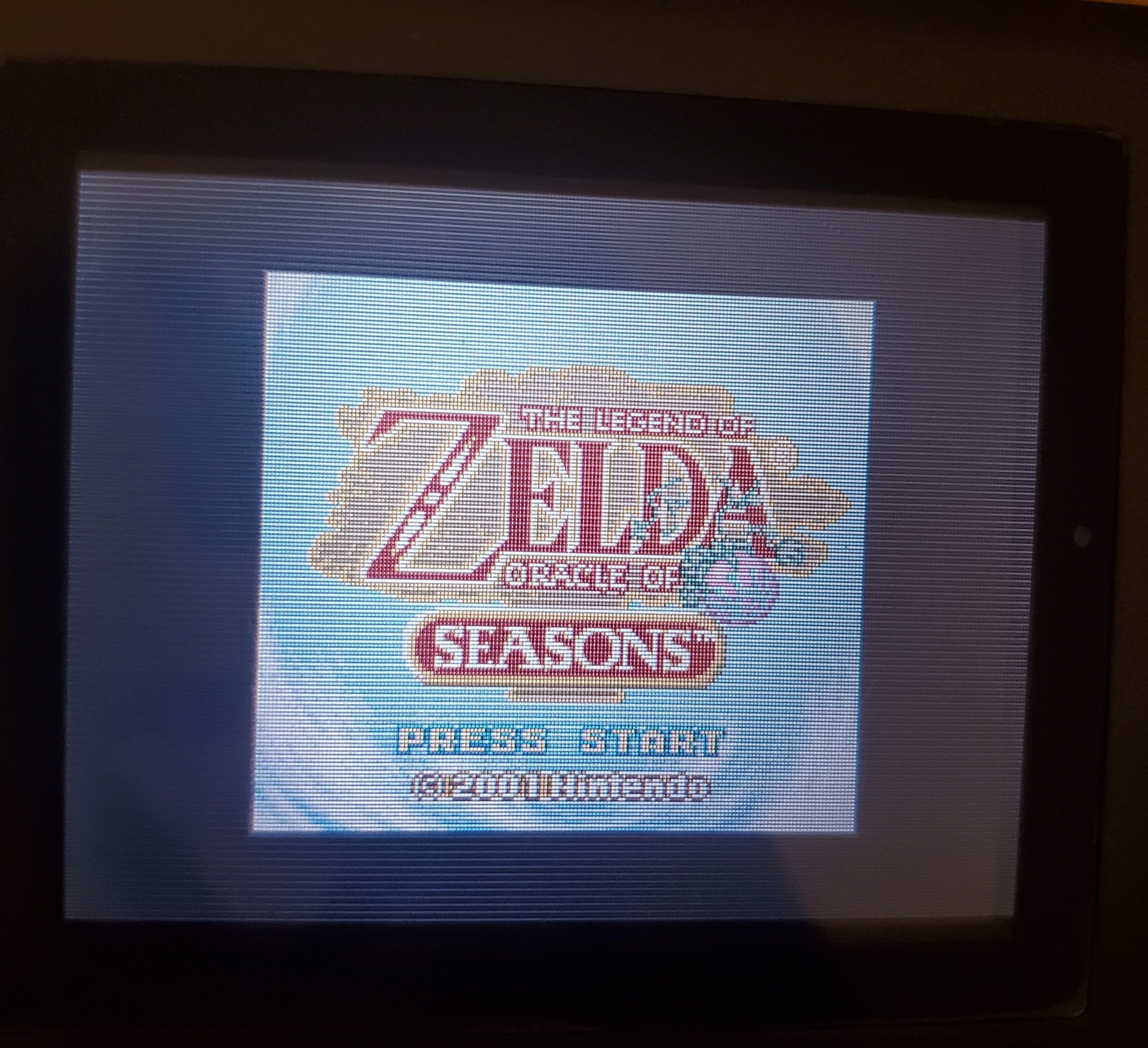 Legend of Zelda Oracle of Seasons GBA Video Game Boy Advance Nintendo