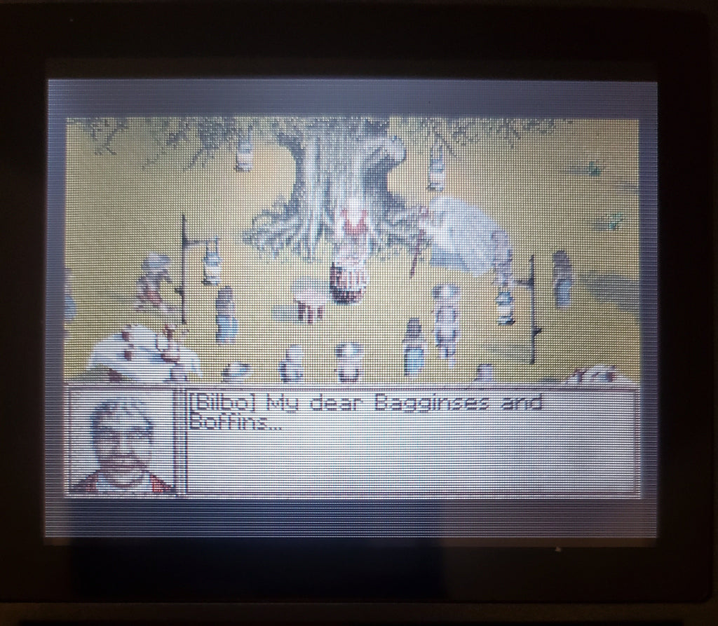 Lord of the Rings Fellowship of the Ring GBA Video Game Boy Advance