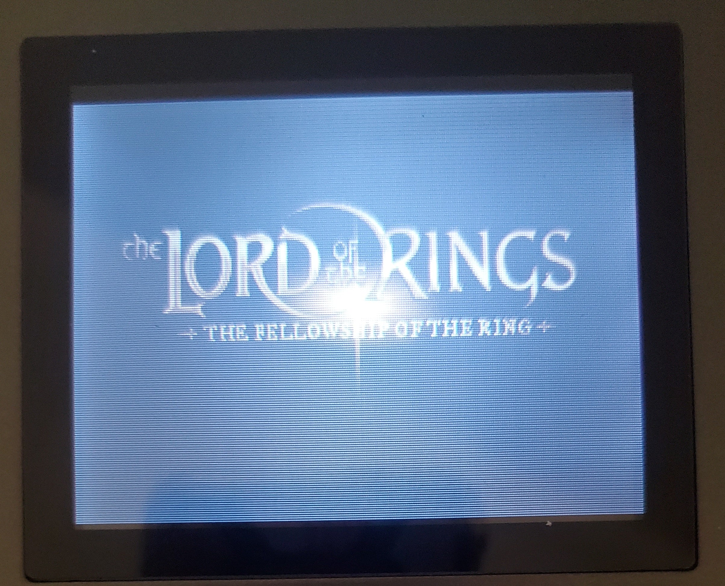 Lord of the Rings Fellowship of the Ring GBA Video Game Boy Advance