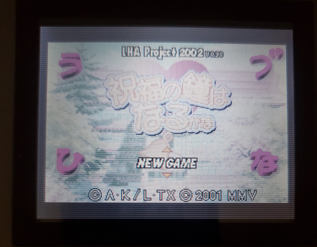 Love Hina Advance GBA Video Game Boy Advance Nintendo 2001