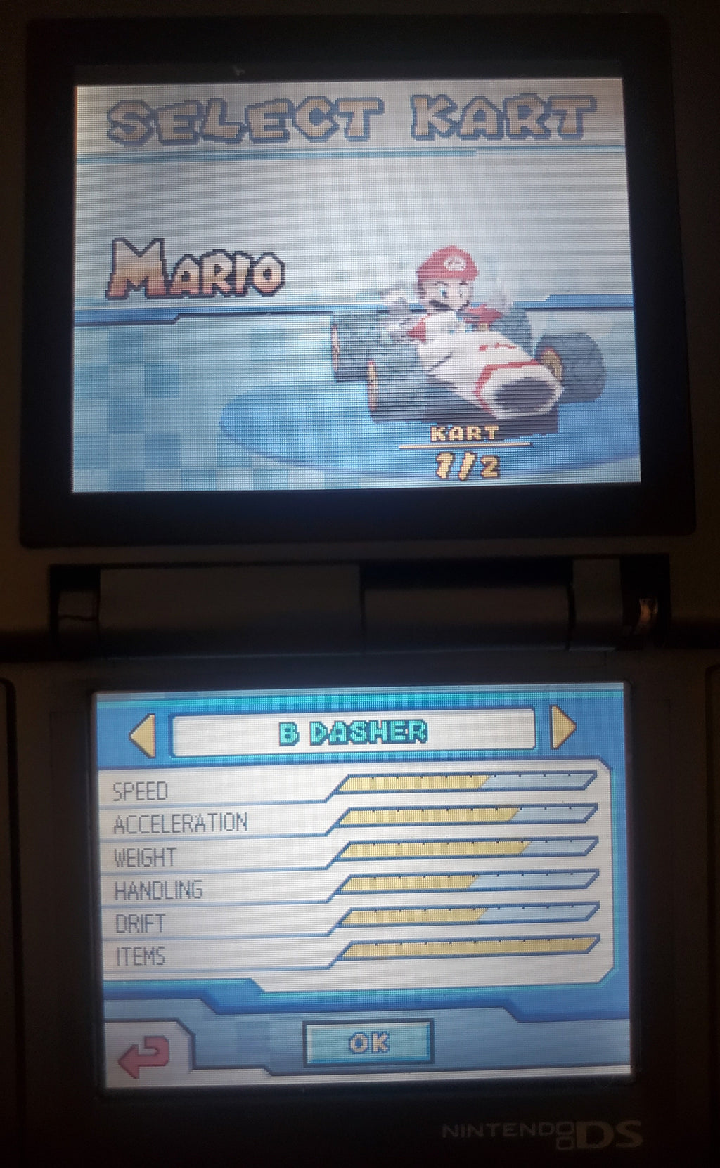 Mario Kart DS NDS Video Game Cartridge Nintendo DS 2005
