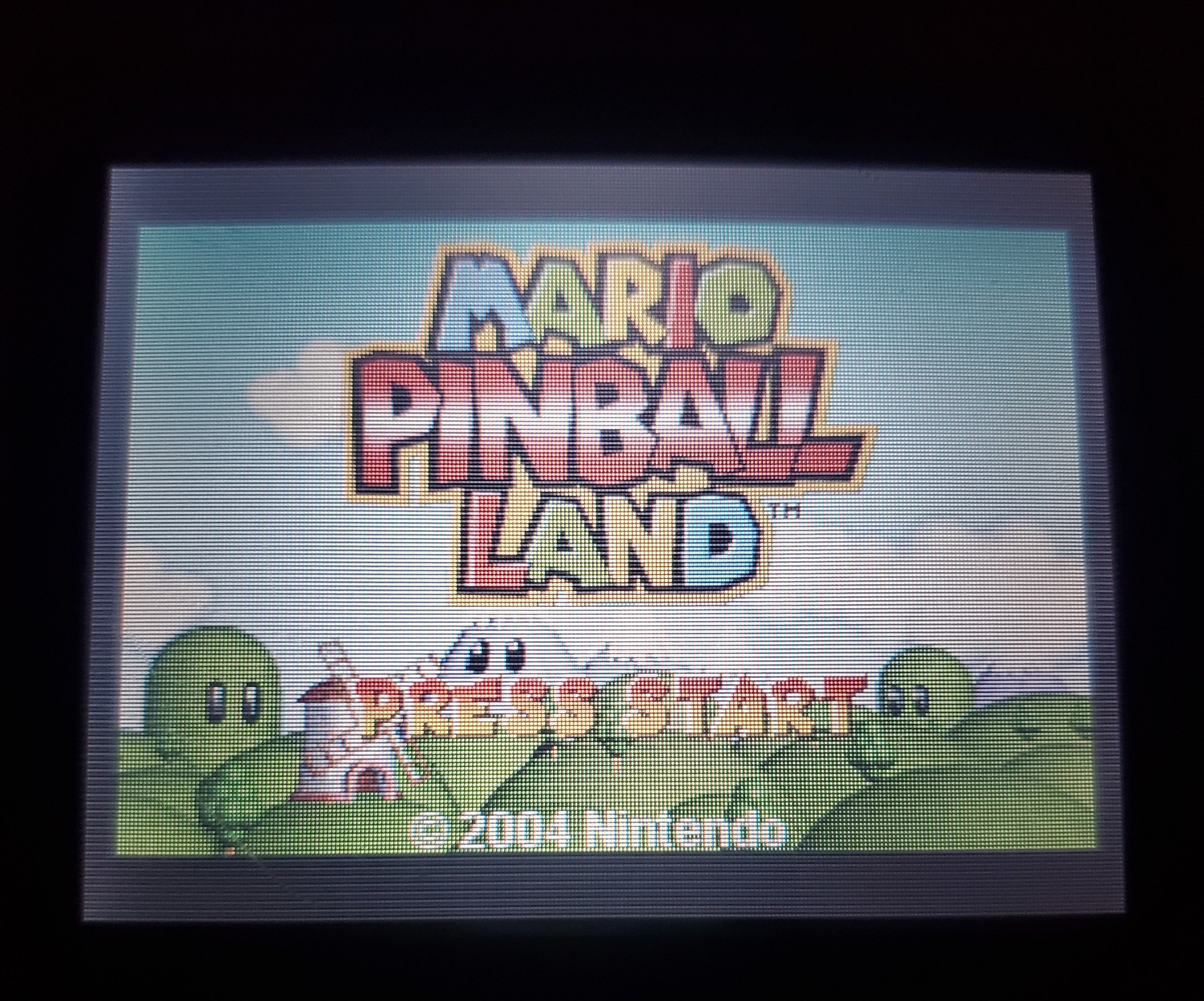 Mario Pinball Land GBA Video Game Cartridge Game Boy Advance 2004