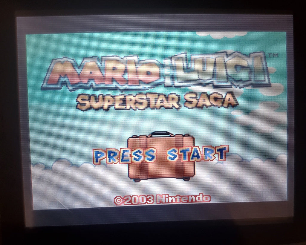 Mario and Luigi Superstar Saga GBA Video Game Boy Advance 2003