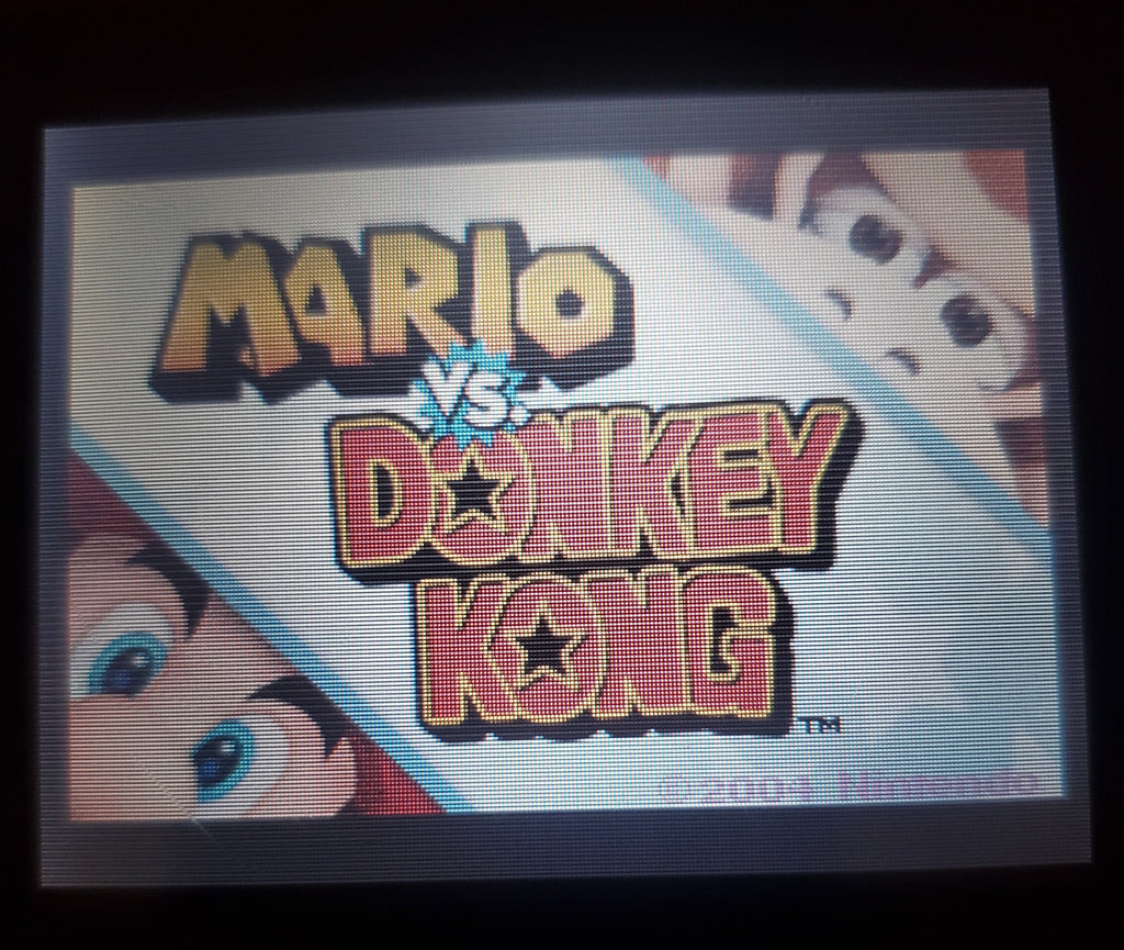 Mario vs Donkey Kong GBA Video Game Boy Advance 2004