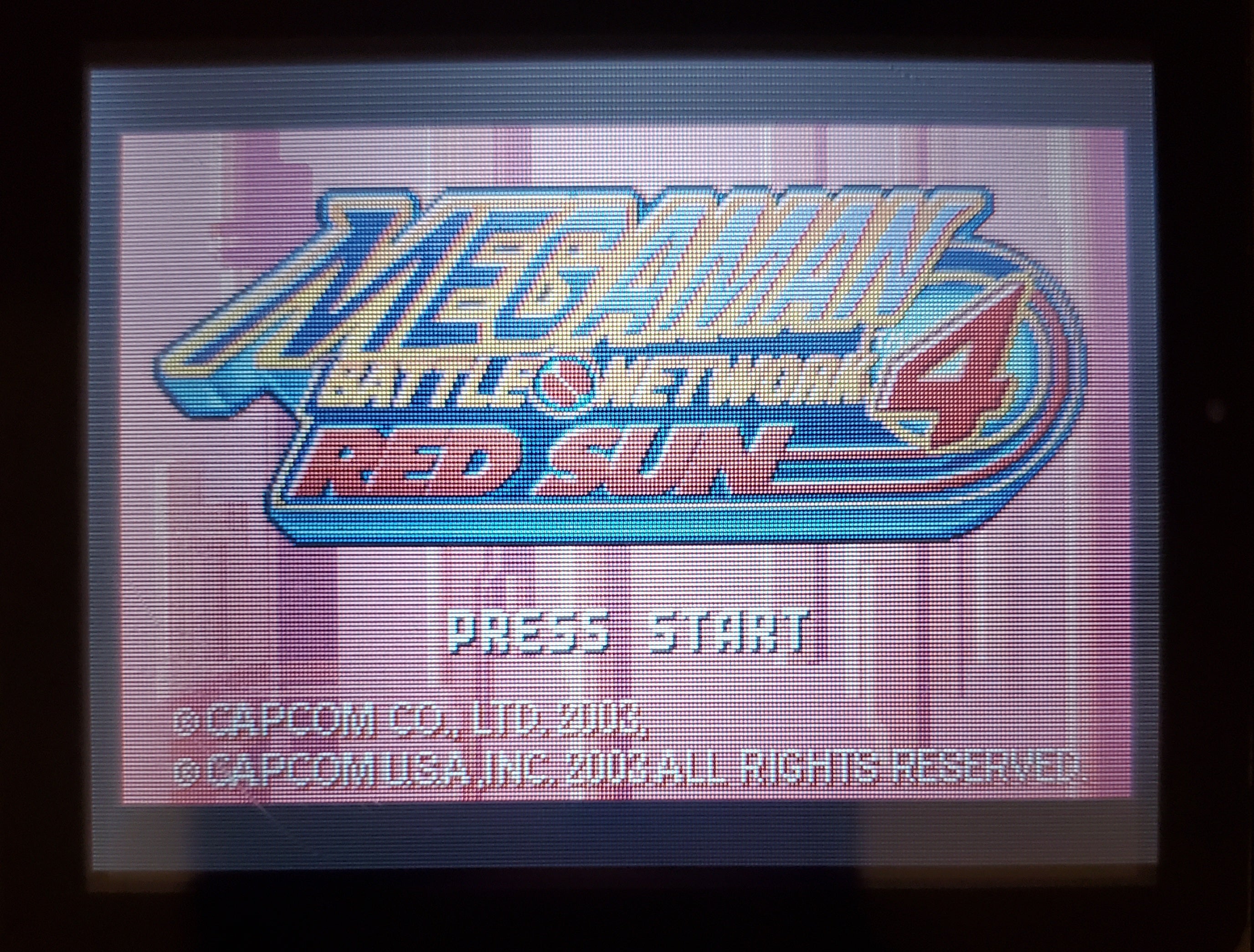 Mega Man Battle Network 4 Red Sun GBA Video Game Boy Advance 2004