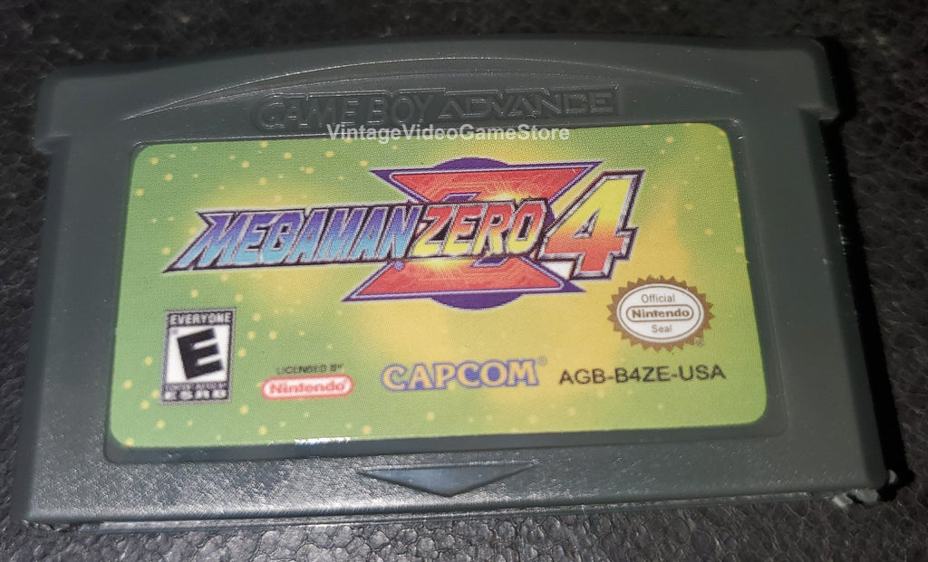 Mega Man Zero 4 GBA Video Game Cartridge Game Boy Advance 2005