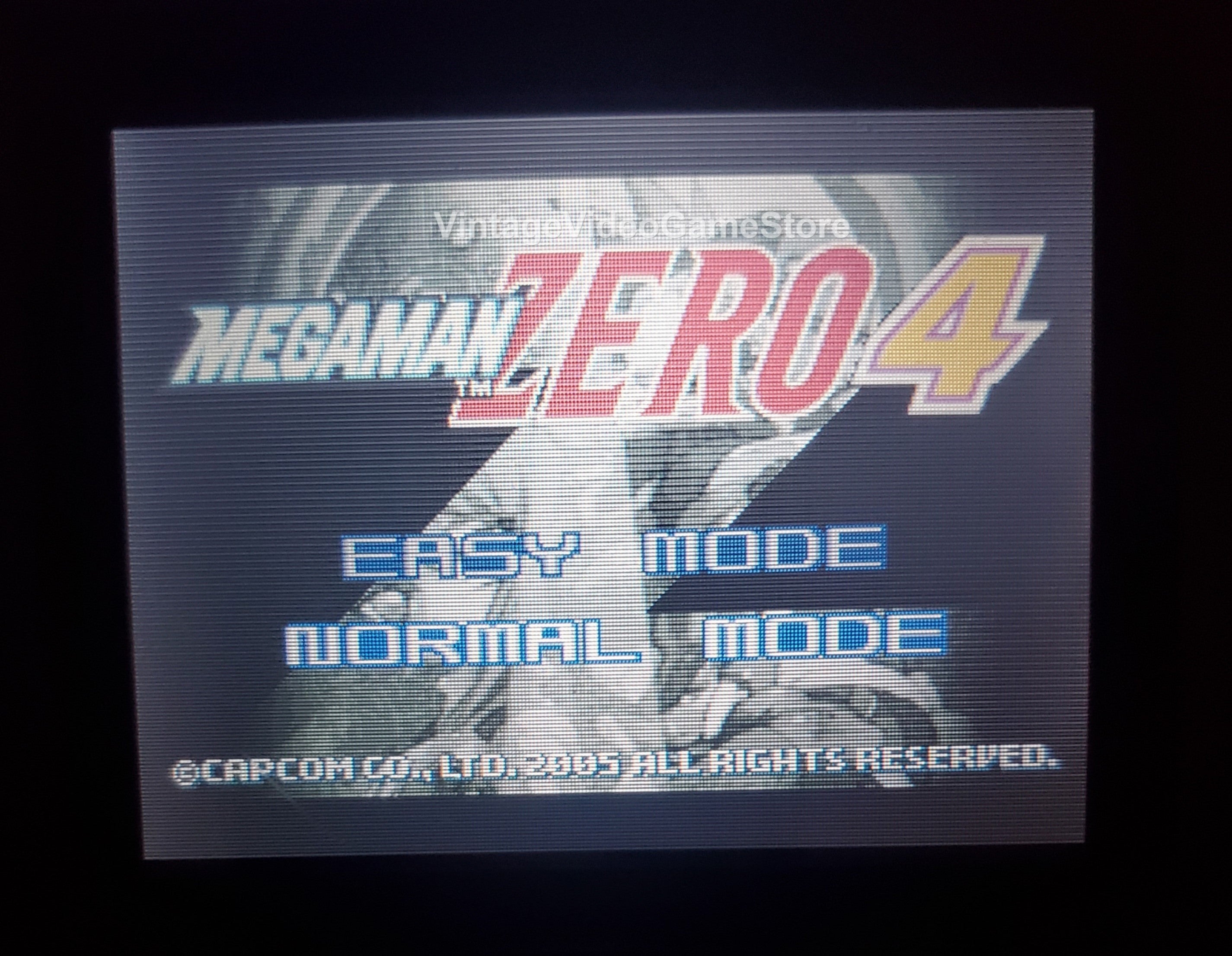 Mega Man Zero 4 GBA Video Game Cartridge Game Boy Advance 2005