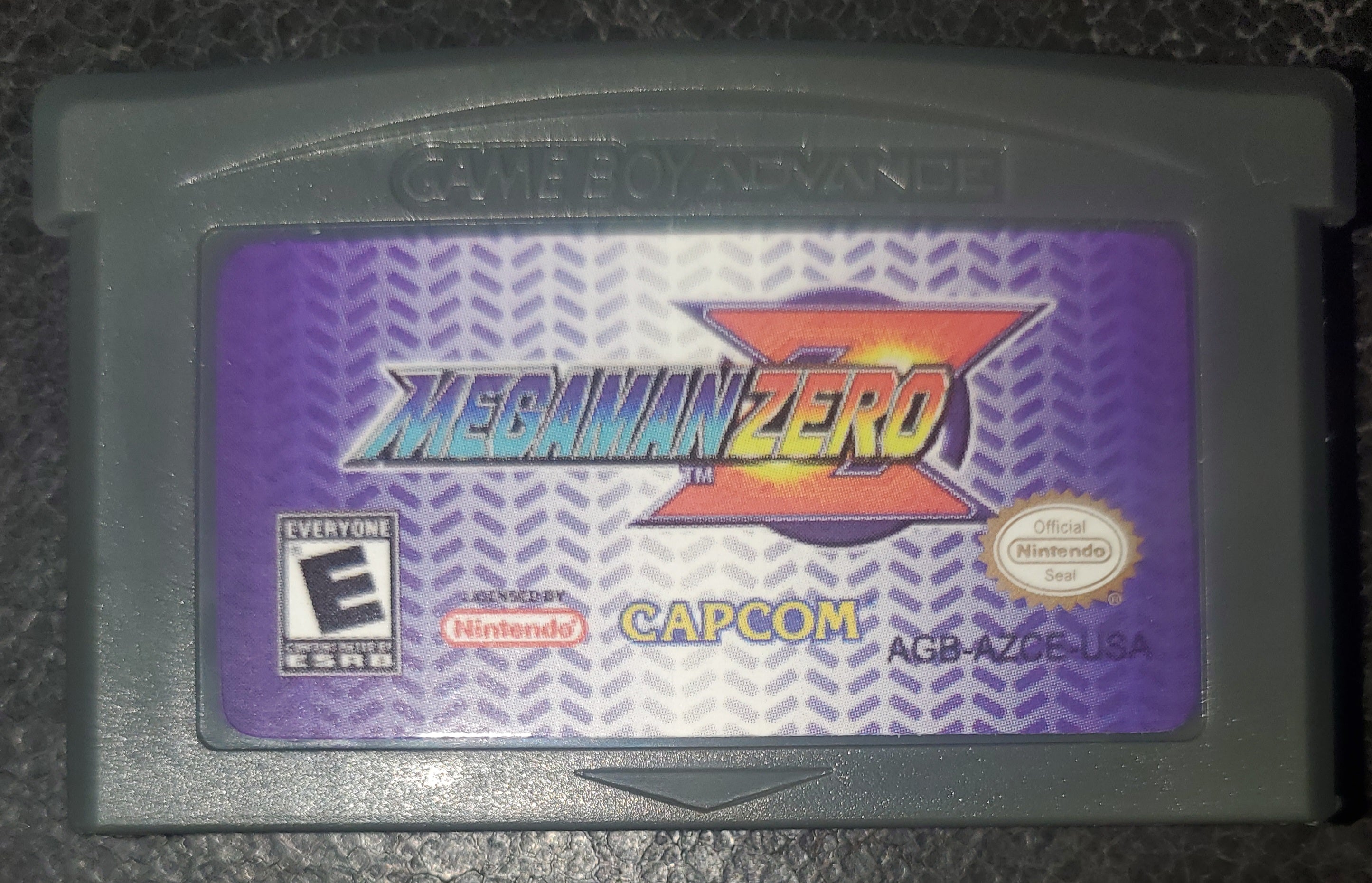 Mega Man Zero 1 GBA Video Game Cartridge Game Boy Advance 2002