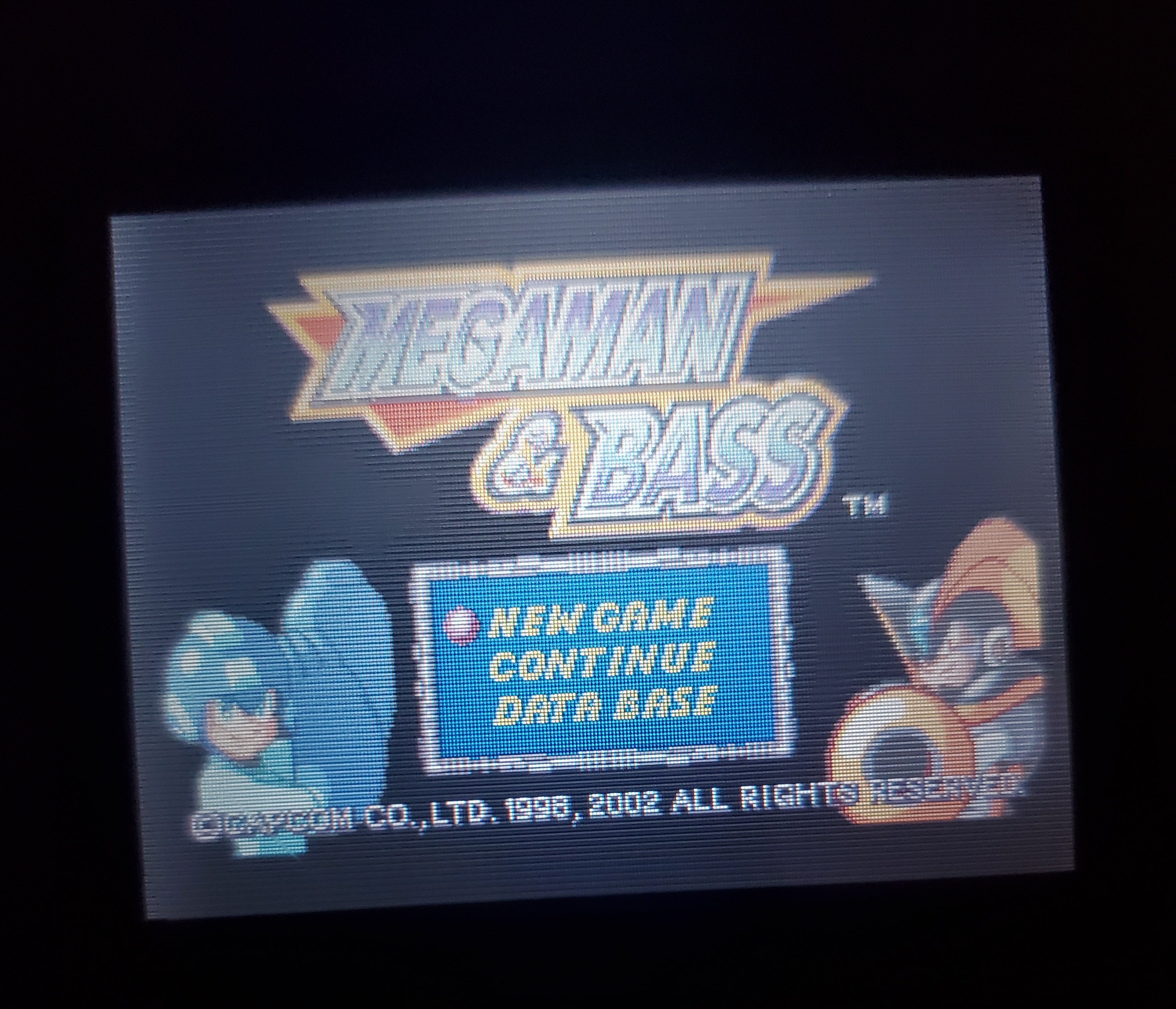Mega Man and Bass GBA Video Game Cartridge Game Boy Advance 2003
