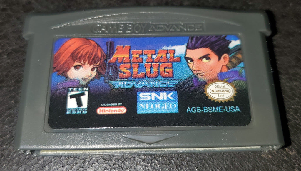 Metal Slug Advance GBA Video Game Cartridge Game Boy Advance 2004
