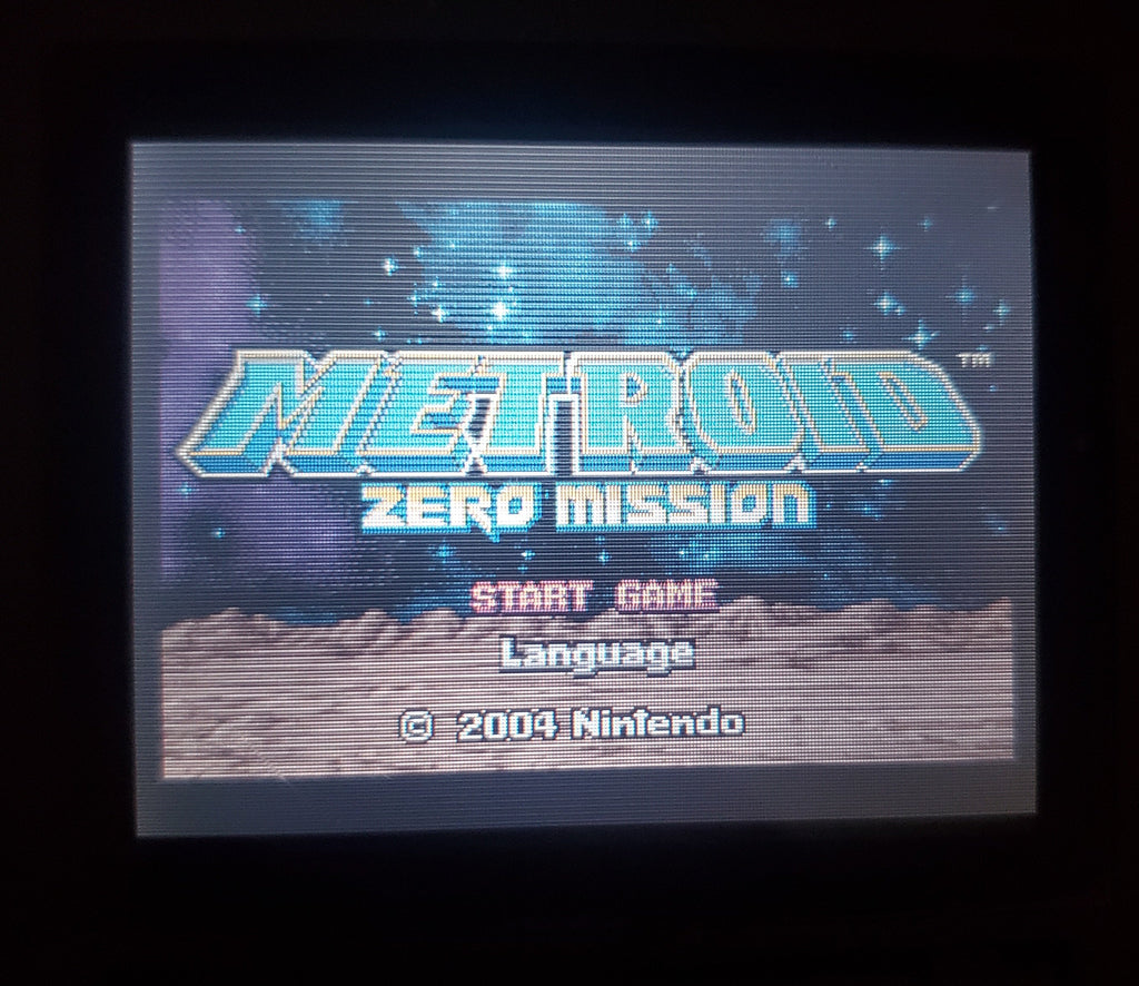 Metroid Zero Mission GBA Video Game Cartridge Game Boy Advance 2004