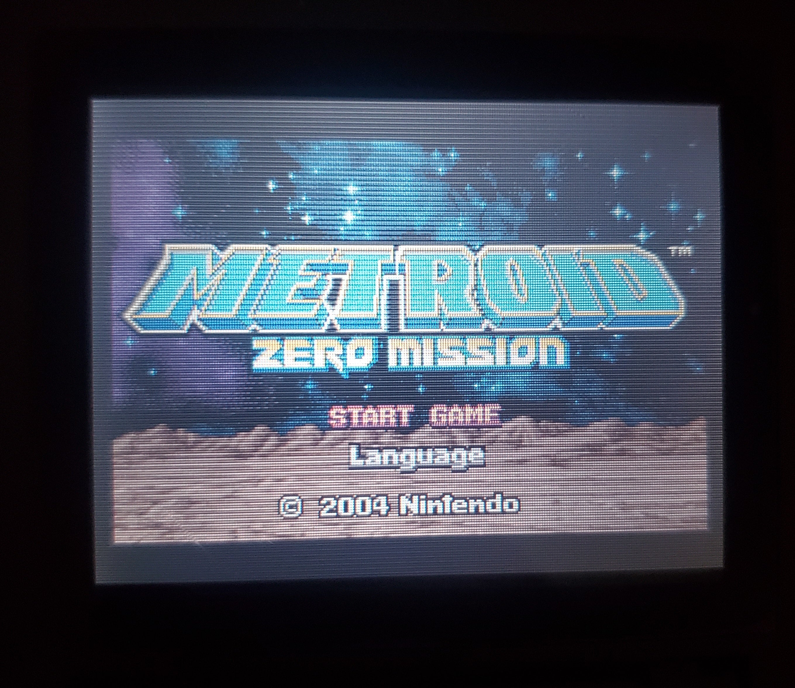Metroid Zero Mission GBA Video Game Cartridge Game Boy Advance 2004