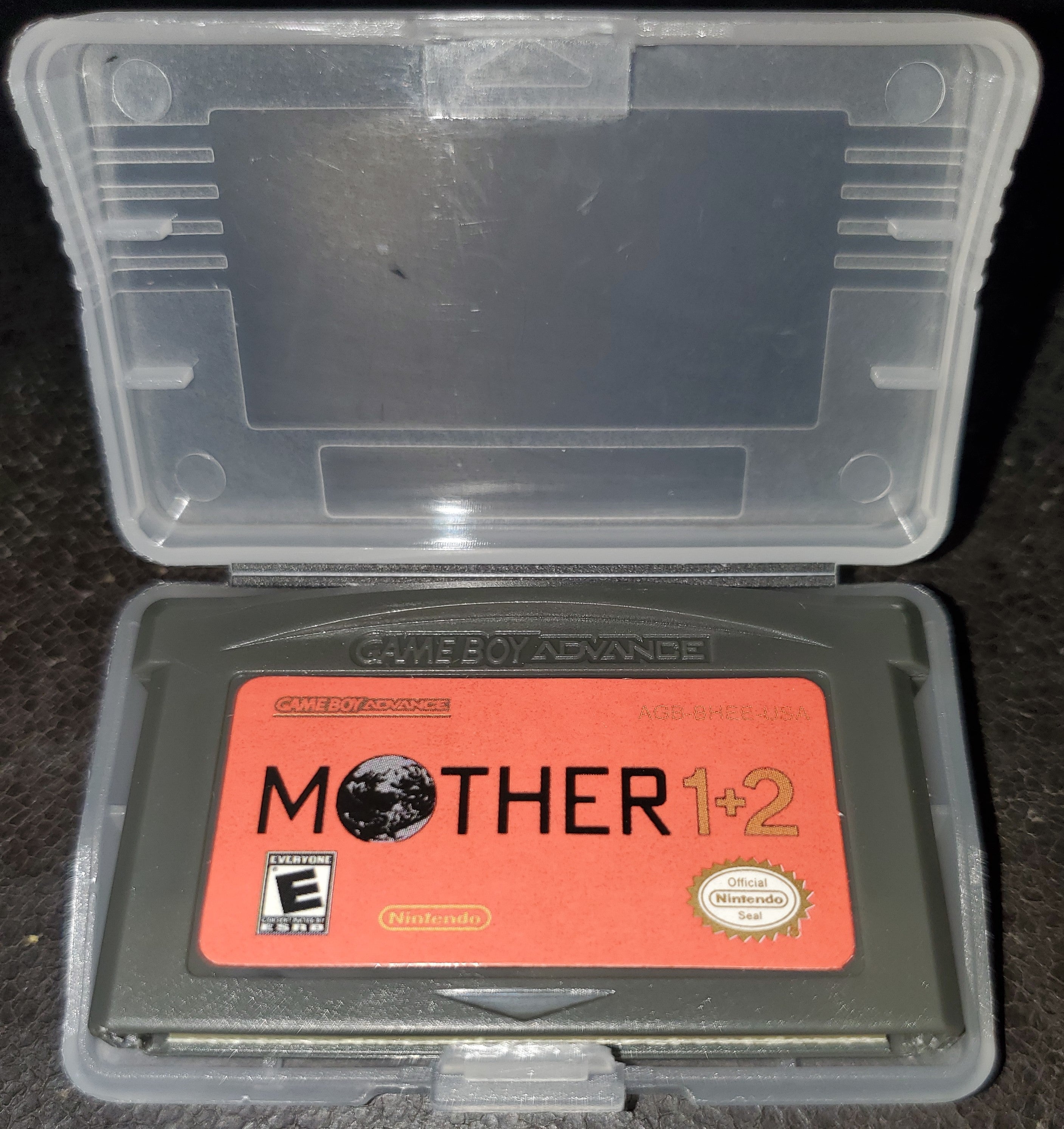 Mother 1 + 2 GBA Video Game Cartridge Nintendo Game Boy Advance
